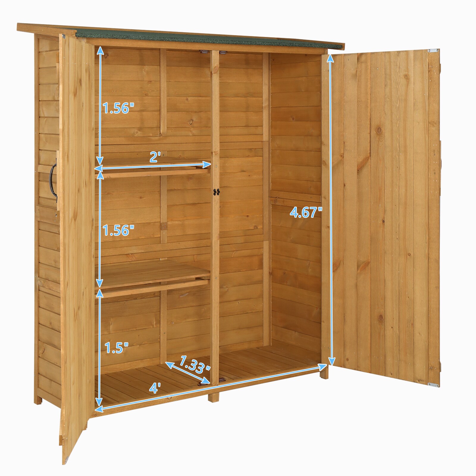 Outopee LO1G55000136+137 Wood-Storage-Buildings - View #5
