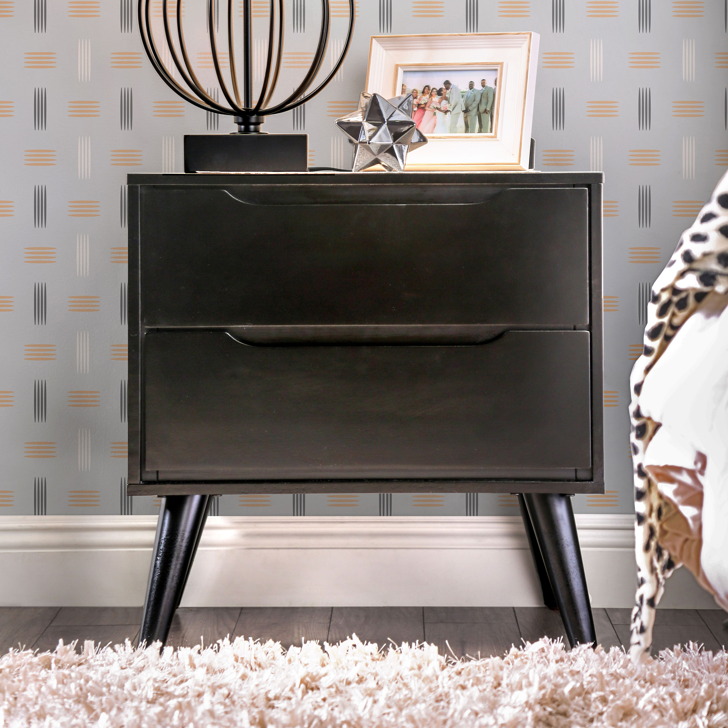 Furniture of America IDF-7386BK-N nightstands - View #3