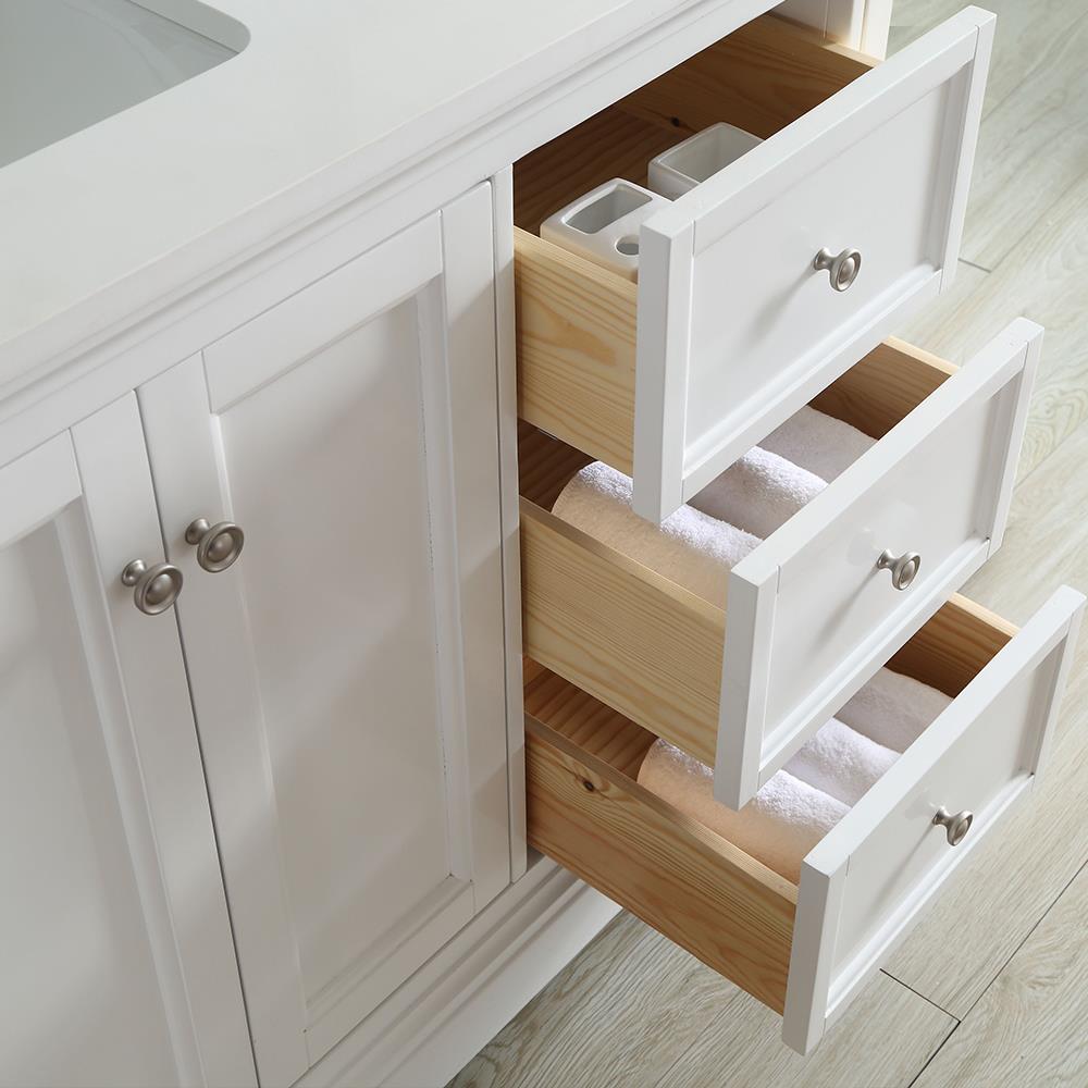 Fresca FVN2440WHM Bath-Vanity-Combo - View #5