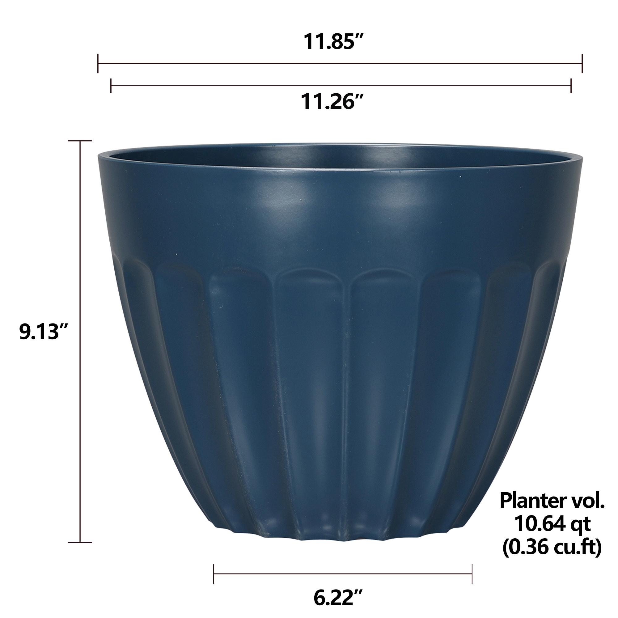 allen + roth PLJ9712PBJ Planter-Window-Box - View #4