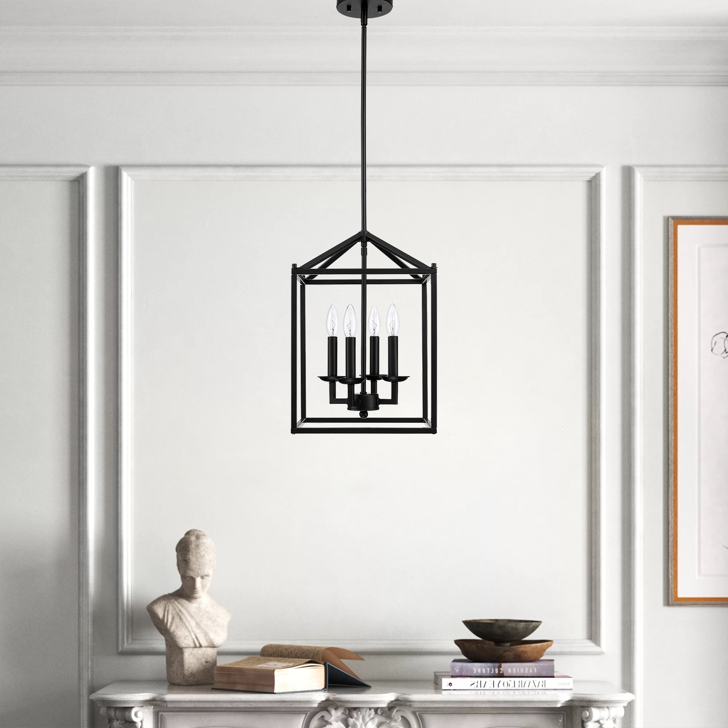 WELLFOR TTC50484BK Pendant-Lights - View #7