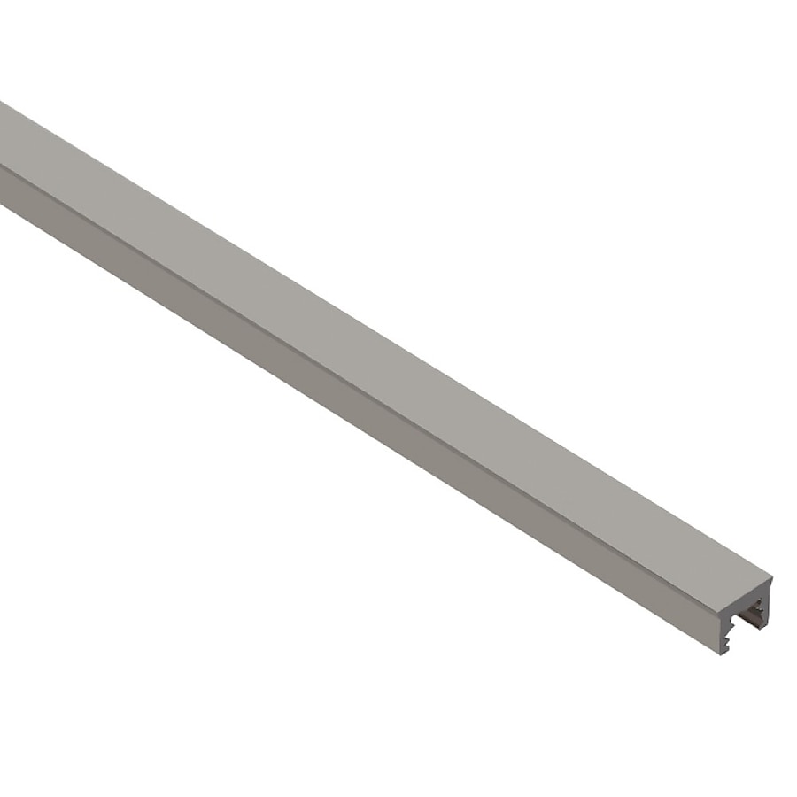 Schluter Systems Dilex-KSN 0.438-in W x 98.5-in L Stone Grey PVC Tile Edge Trim Schluter Systems Dilex-KSN 0.438-in W x 98.5-in L Stone Grey PVC Tile Edge Trim