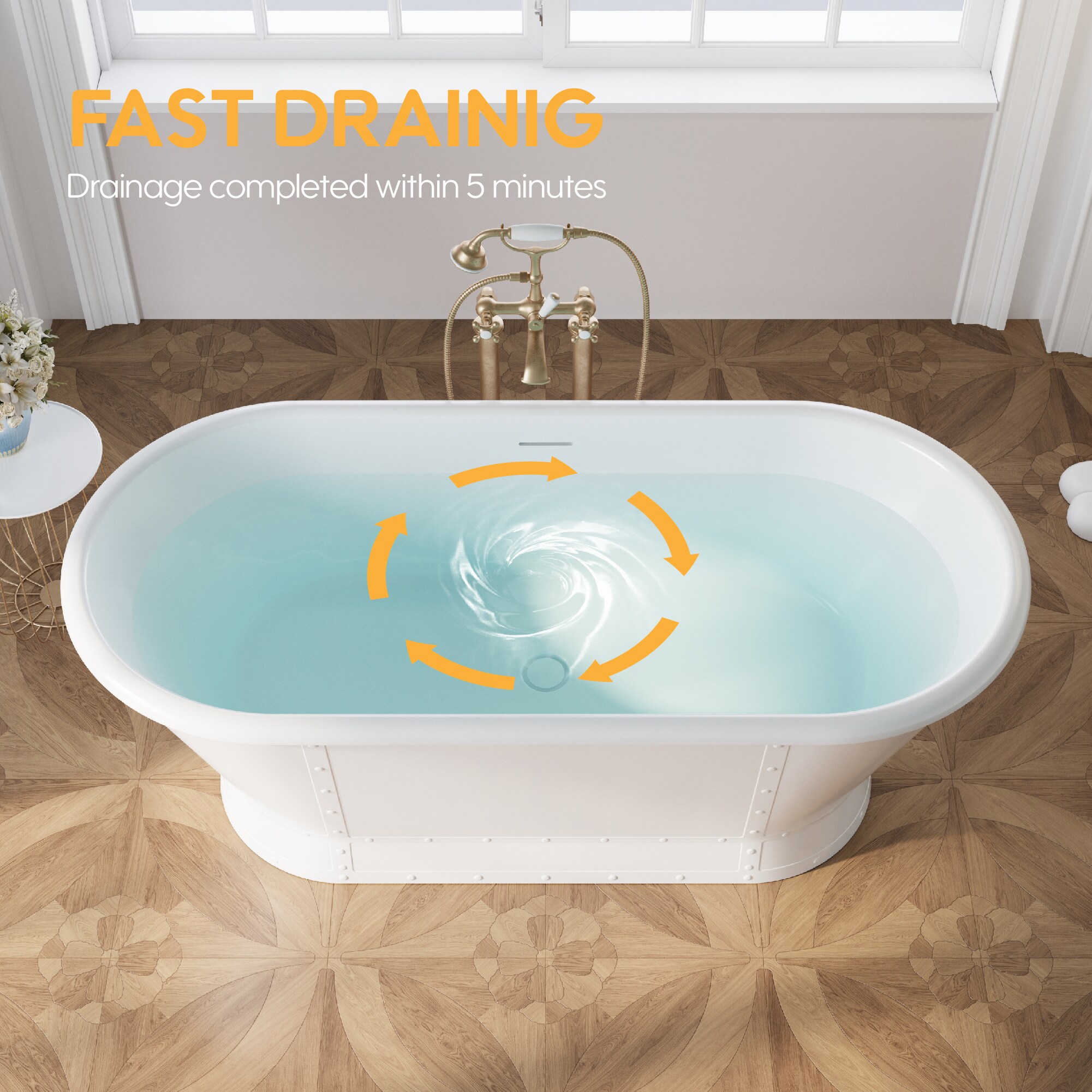 WELLFOR BM-P205909 bathtubs - View #12