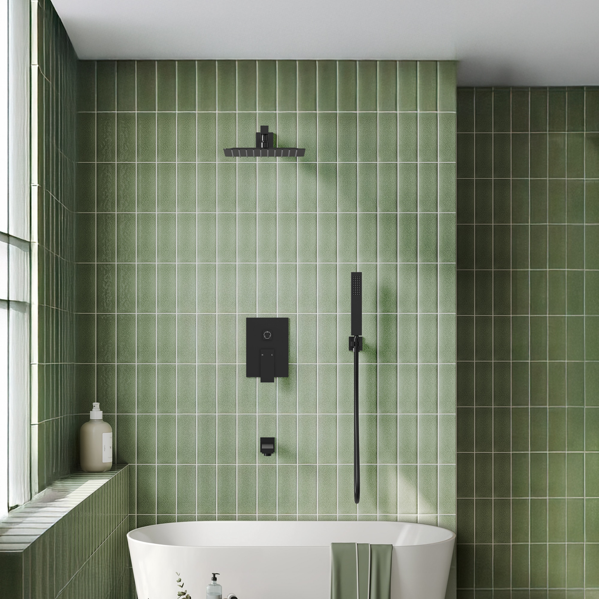 EVERSTEIN Q-918-OTOP Showerhead-Bar-Panels - View #14