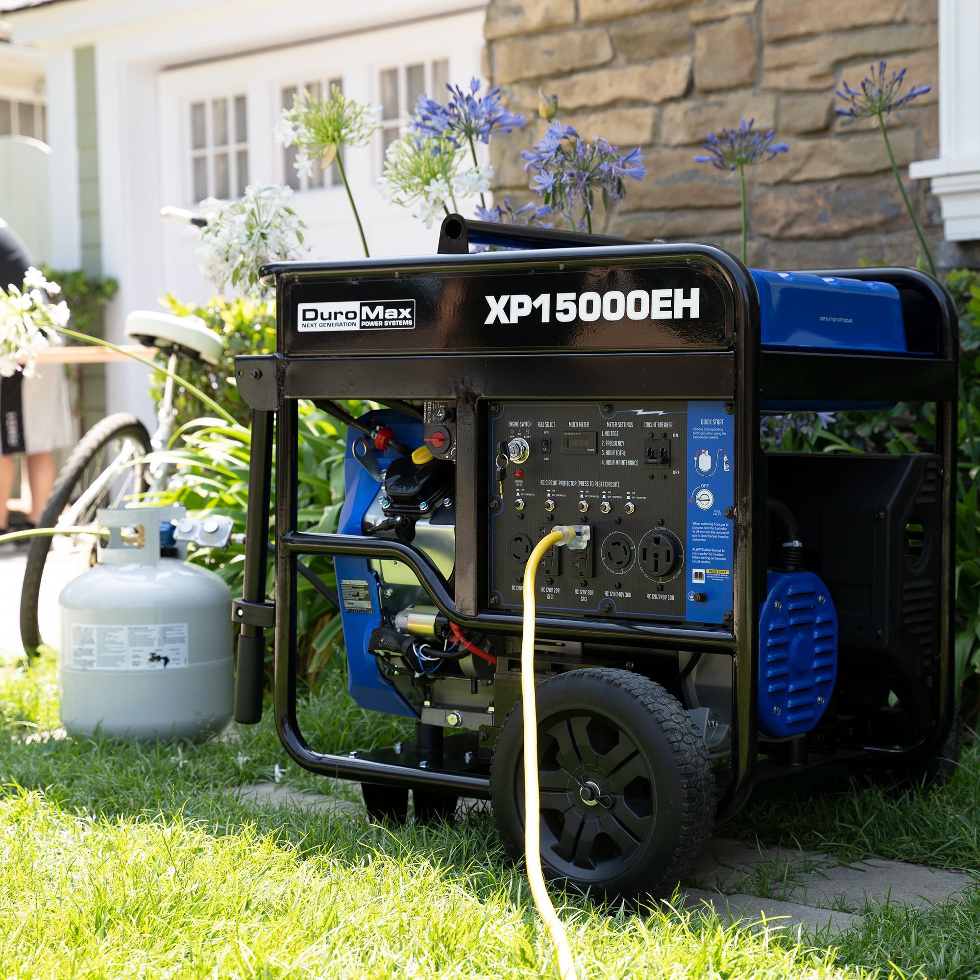 DuroMax 12000-Watt Portable Generator at Lowes.com