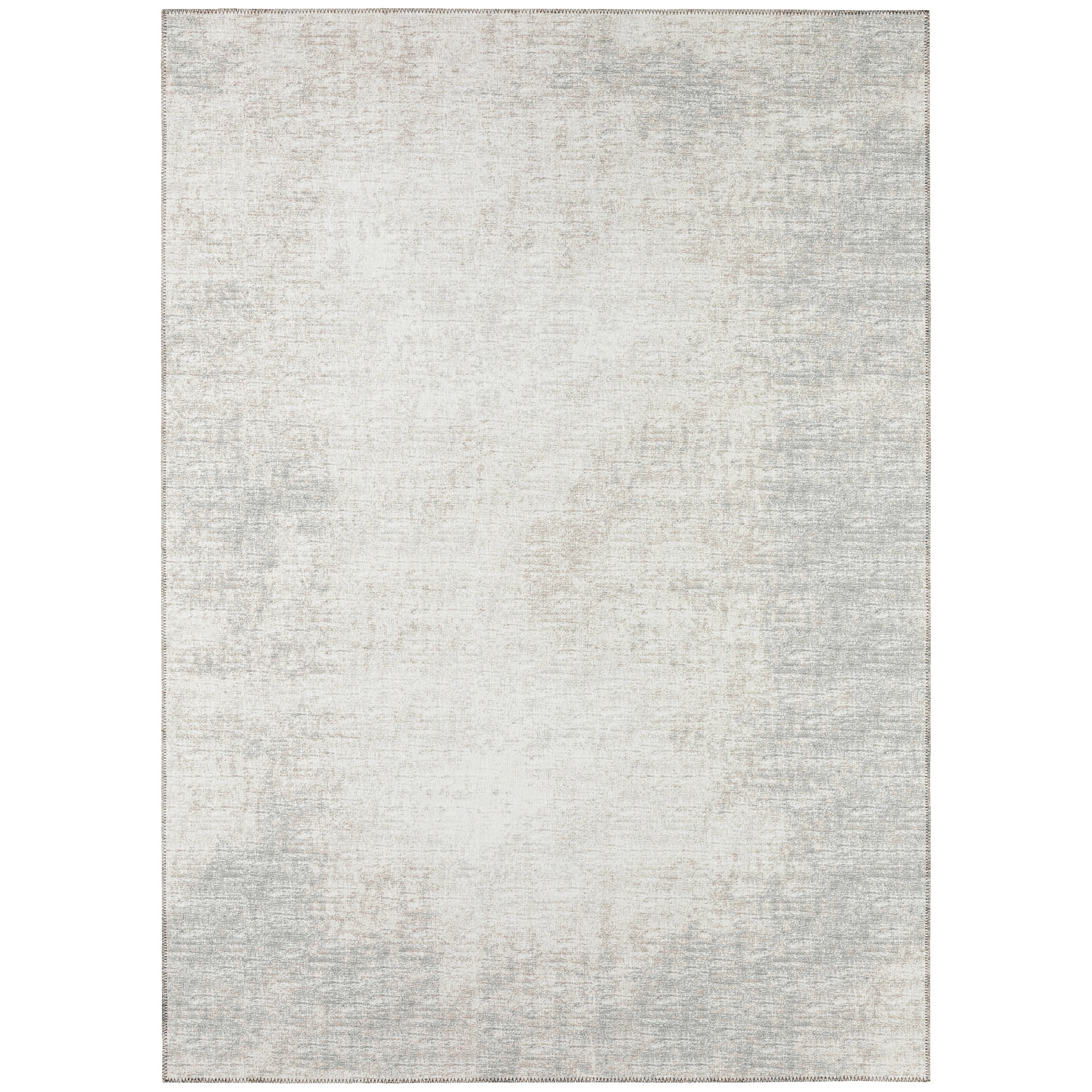 Rylee Gray Flat Woven Washable 8' x 10' Area Rug