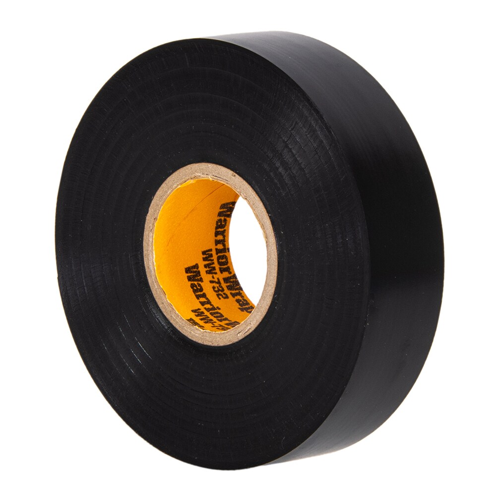 Warriorwrap 0.75-in X 66-ft Vinyl Electrical Tape Black In The 