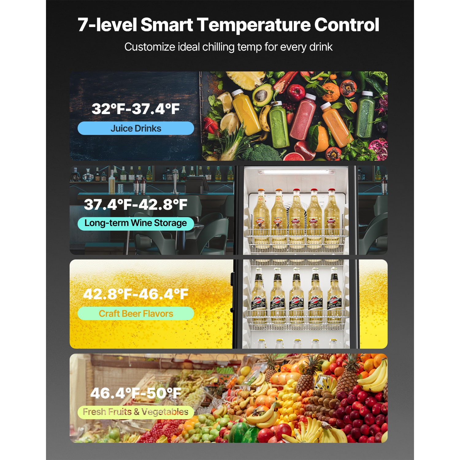 VEVOR SCDMBLMBXBDD06595V1 Commercial-Refrigerators - View #4