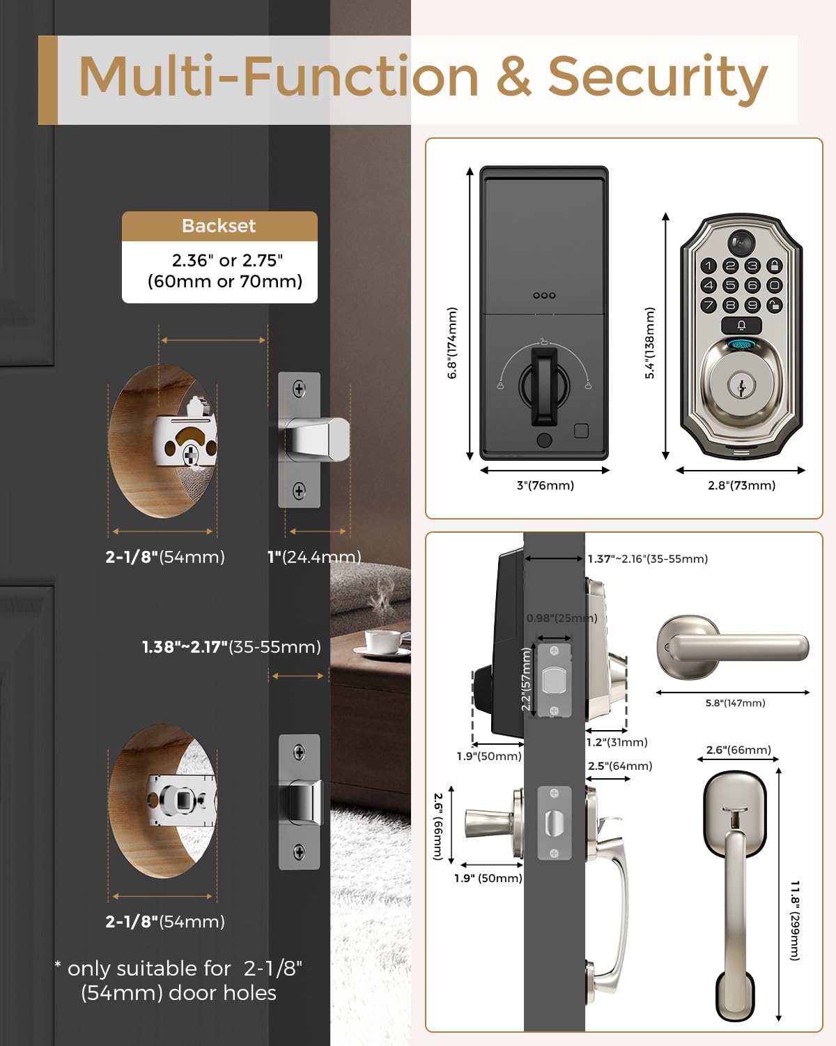 Oyezvary LOZ0728O067 Electronic-Door-Locks - View #8