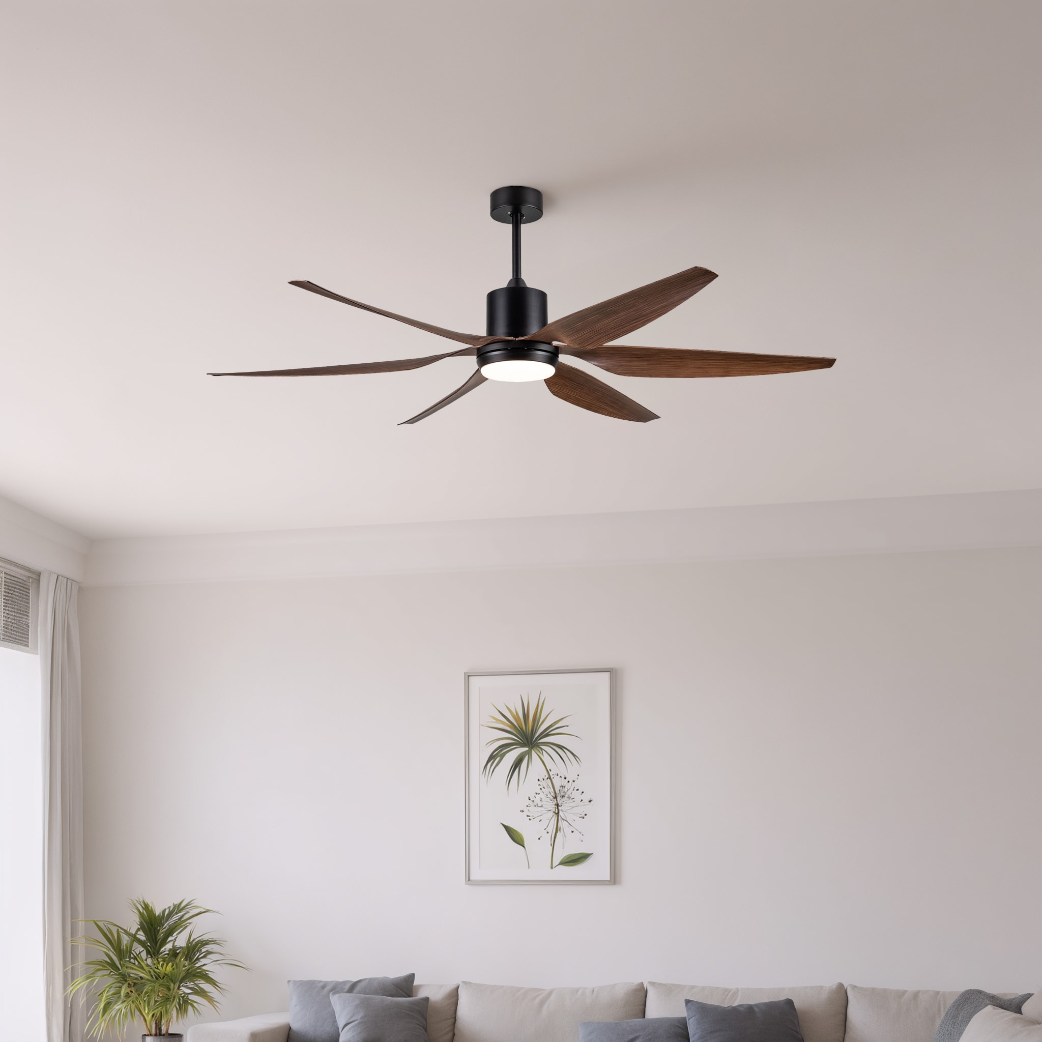 YUHAO LSDC1061BK66 Ceiling-Fans - View #2