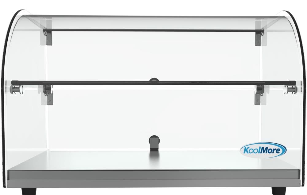 Koolmore 22 Commercial 2 Shelf Countertop Food Warmer Display Case - 1.5. Cu ft. HDC-1.5C