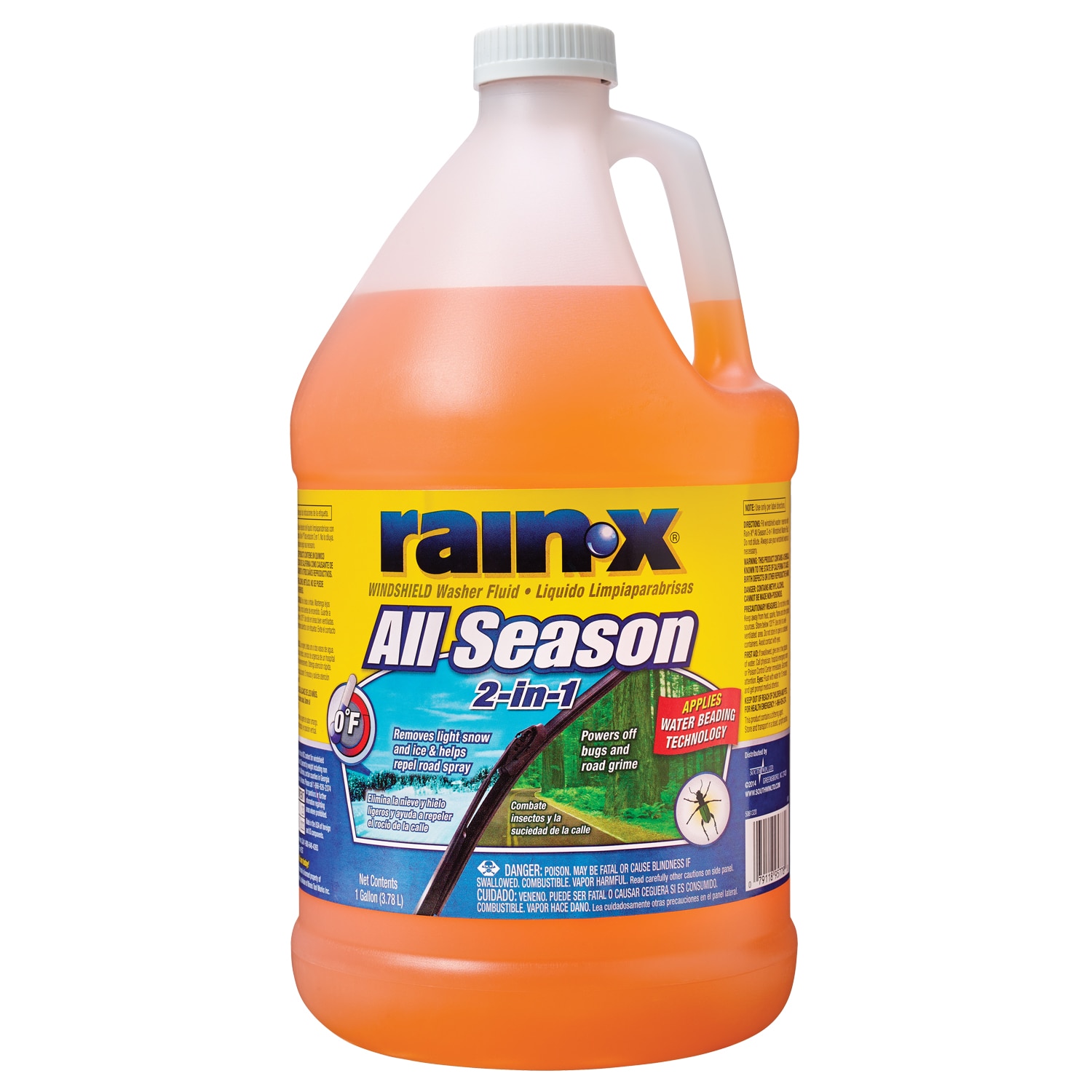 Rain-X De-Icer Windshield Washer Fluid 1 Gallon
