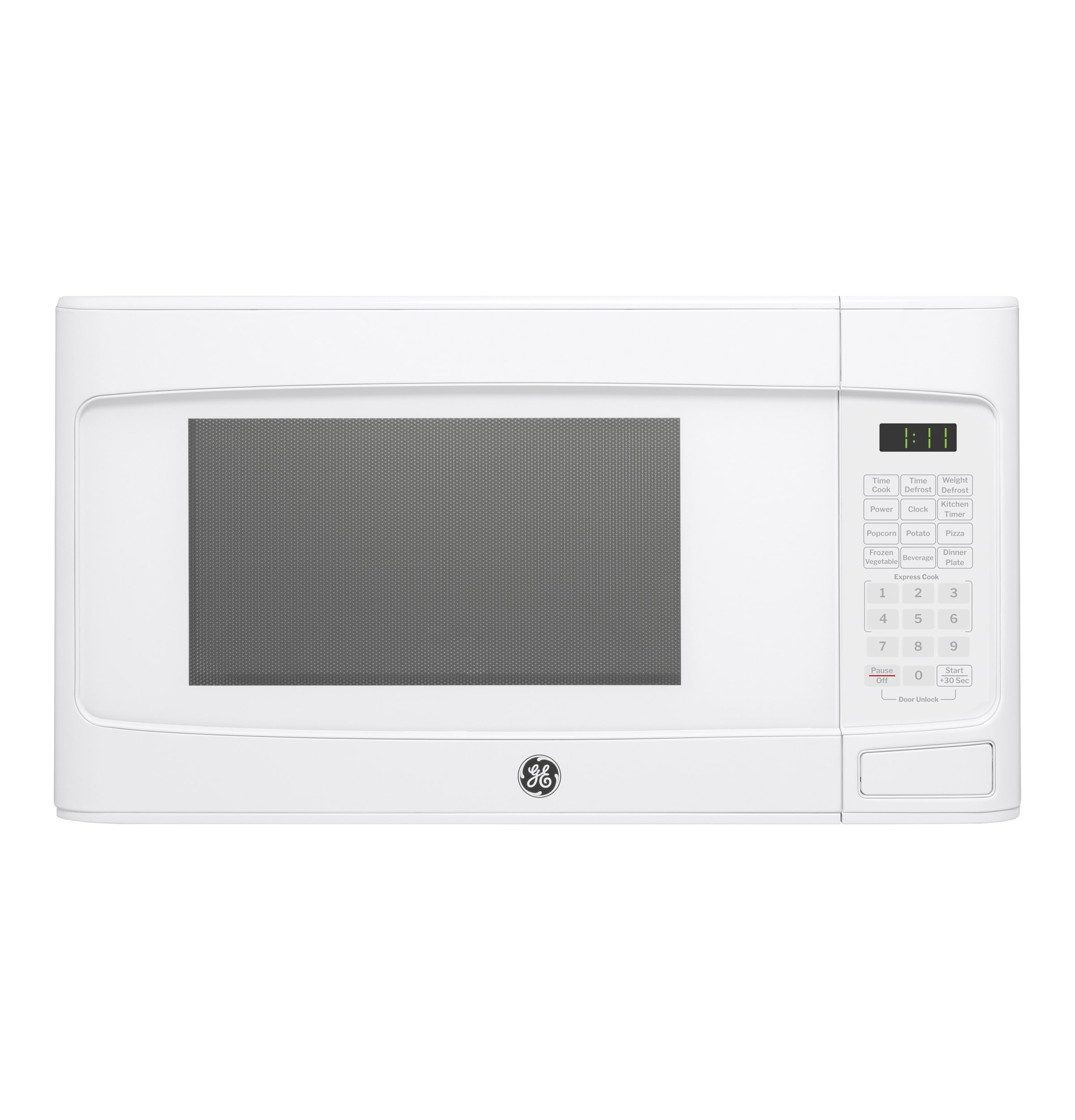 GE GCST11N1WWW 1.1-cu ft Medium 950 -Watt Countertop Microwave ( White )