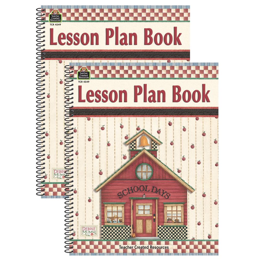 Teacher Created Resources TCR4549-2 Debbie Mumm Lesson Plan Book, Pack of 2