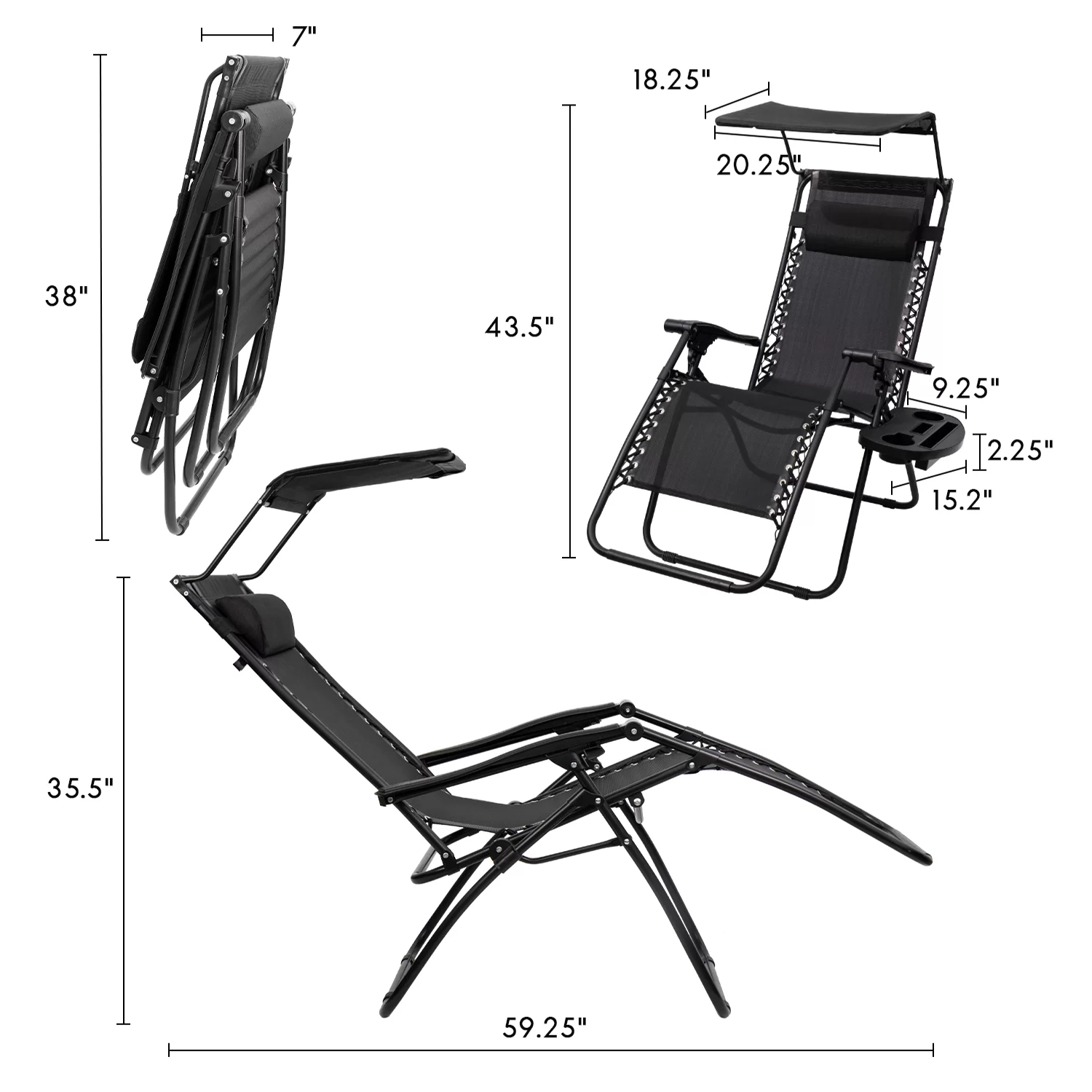 Vineego LS-TSLCPBK Patio-Chairs - View #6
