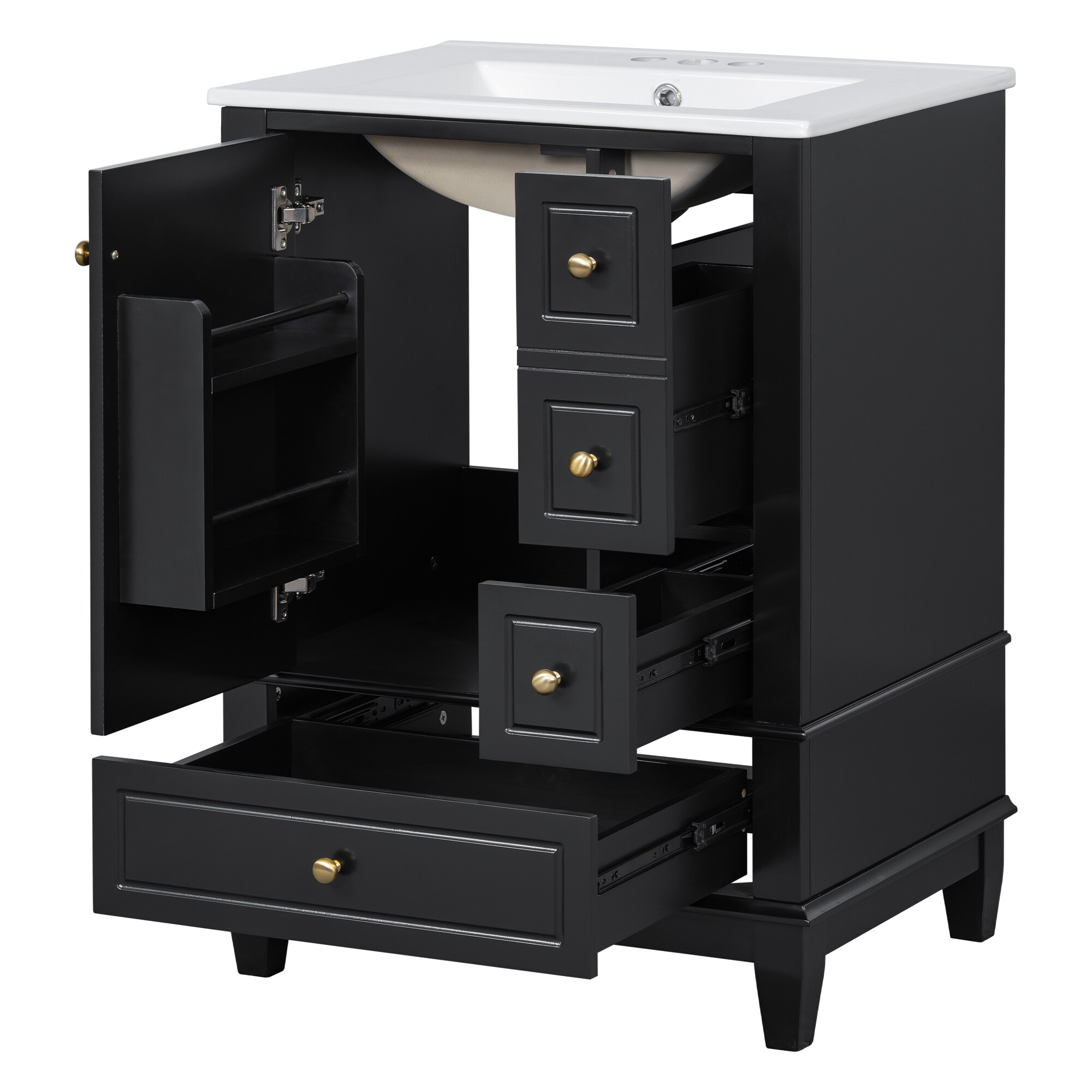 Zyerch FRAME133 Bath-Vanity-Combo - View #13