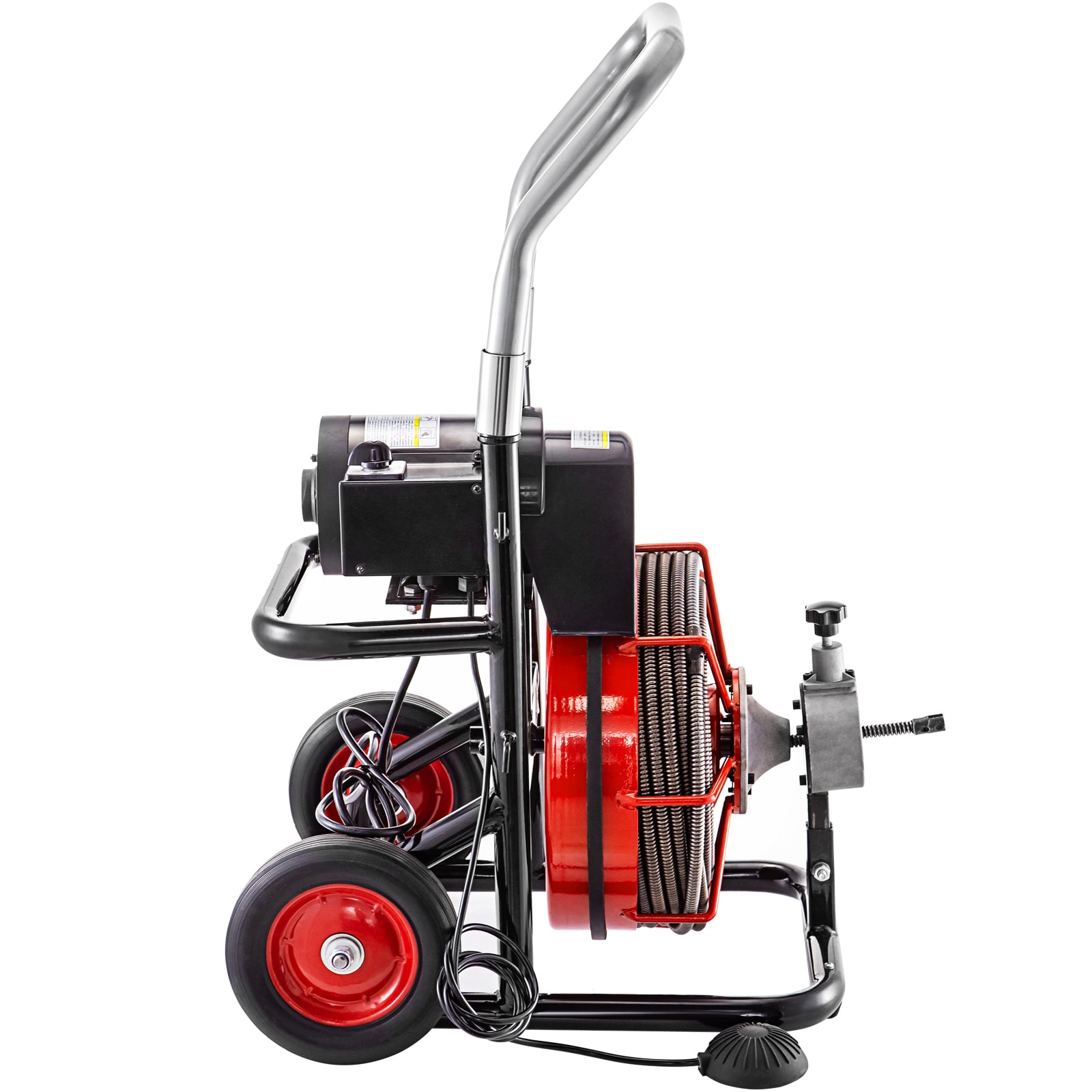 1/2 100FT Commercial Drain Auger Cleaner Electric Sewer Snake Cleaning  Machine