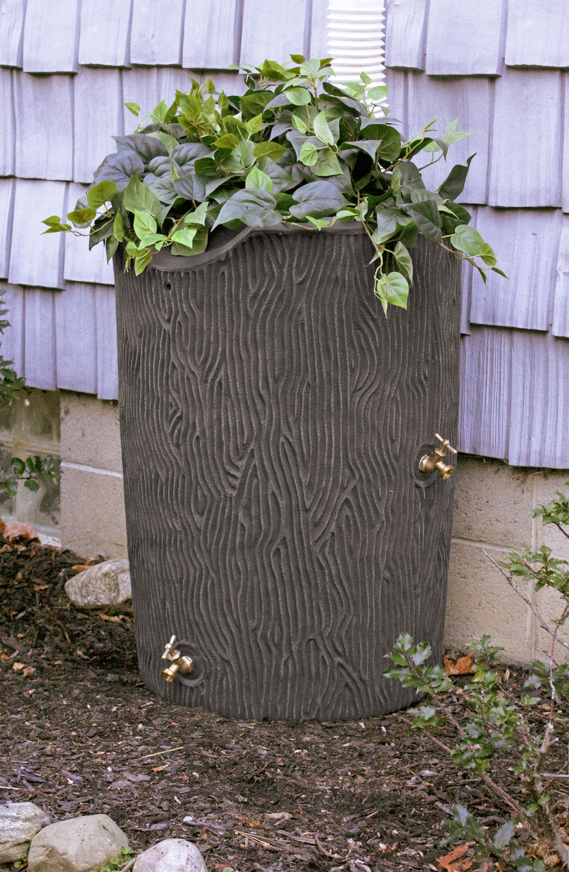 Good Ideas IMP-C50-OAK Rain-Barrels - View #4