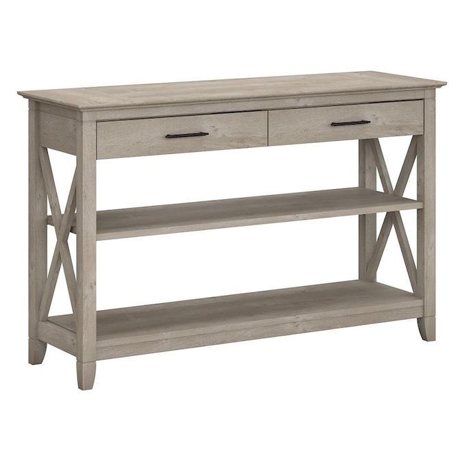 Bush Furniture Key West Gray Casual, Console Table Furniture