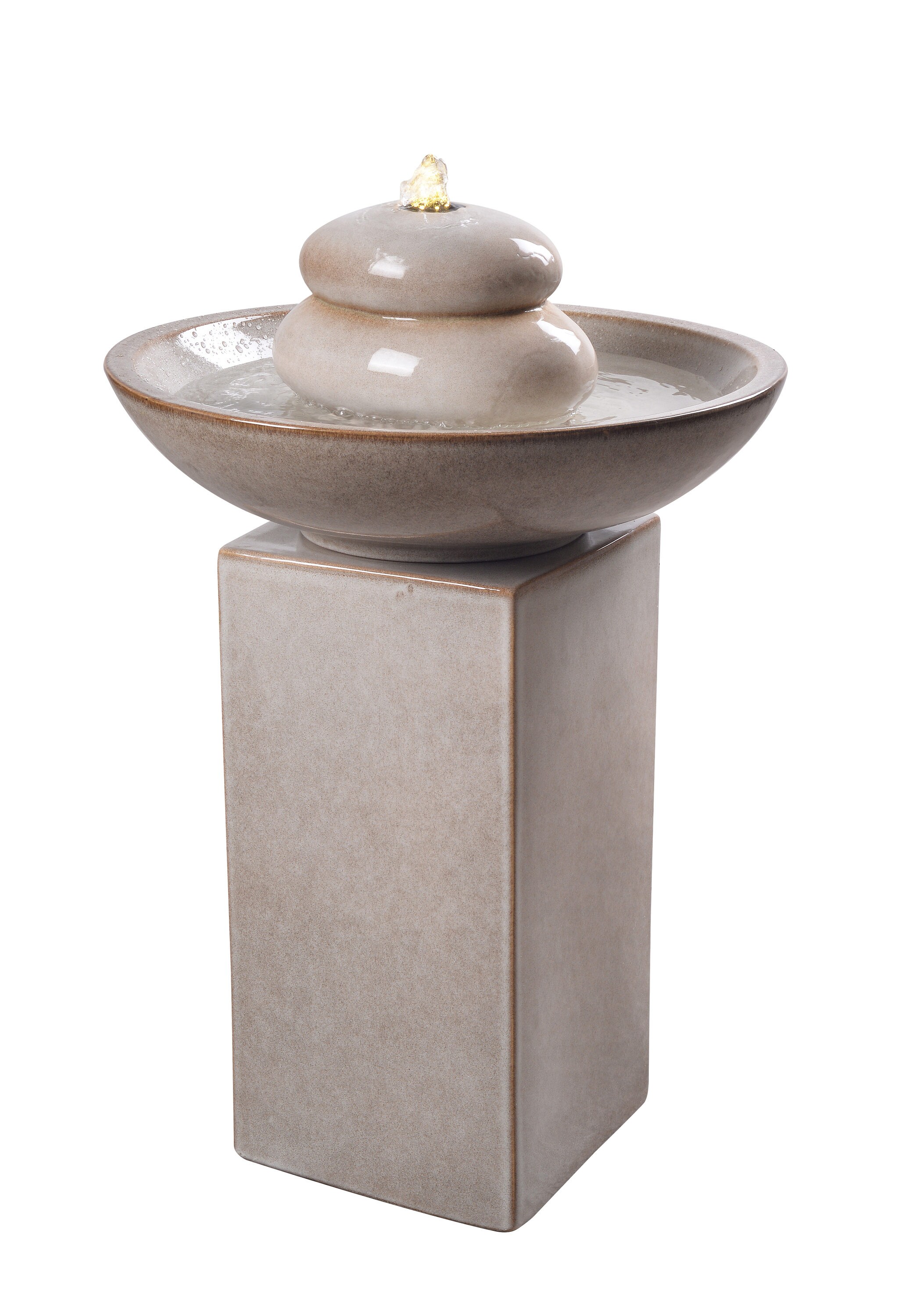 North Star Designs NSD10801 Andover 28.88-in Ceramic Statue Indoor Fountain