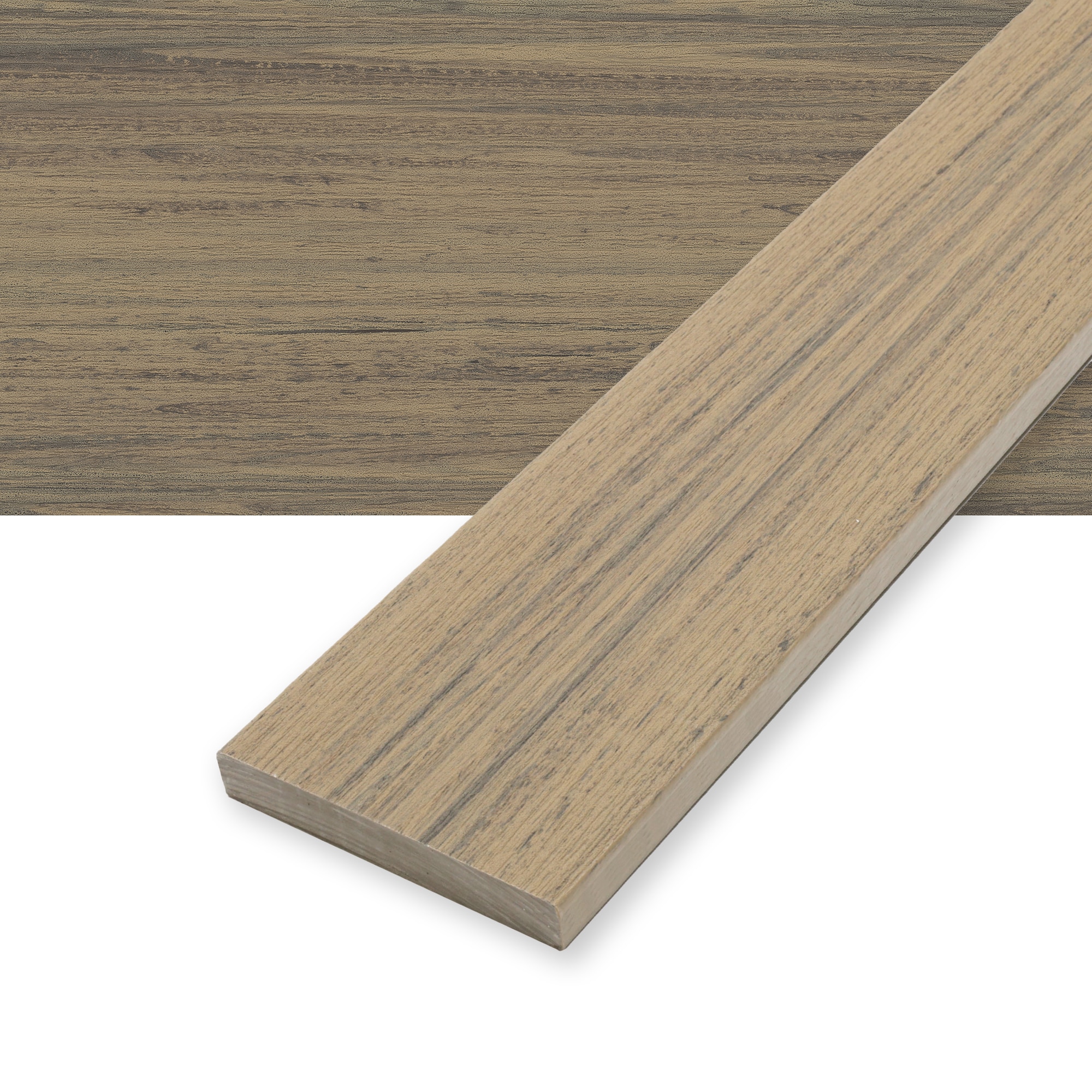 Deckorators 350315-16 Voyage Surestone 1-in x 6-in x 16-ft Costa Solid edge Composite Deck board