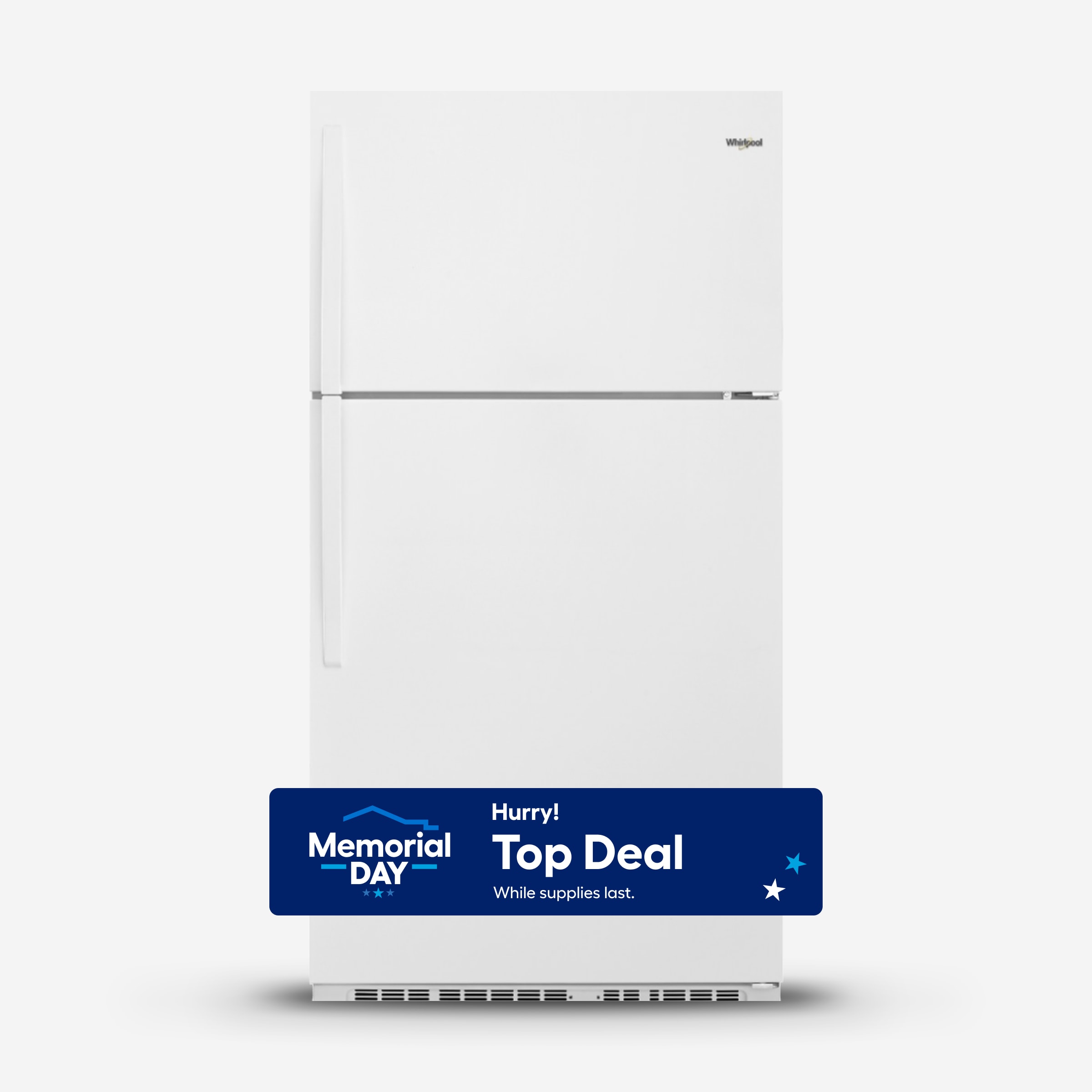 Whirlpool WRT311FZDW 20.5-cu ft Top-Freezer Refrigerator ( White )