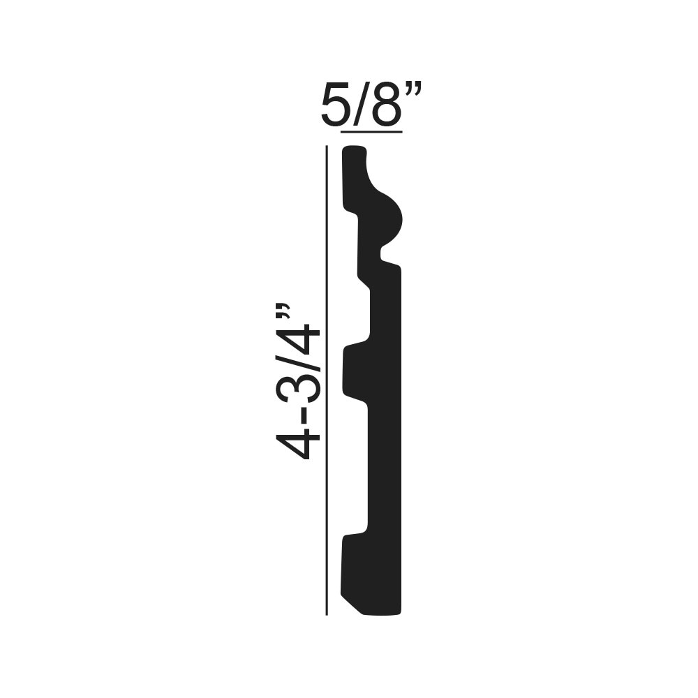 Architectural Products by Outwater 3P5.37.00830 Baseboard-Moulding - View #2