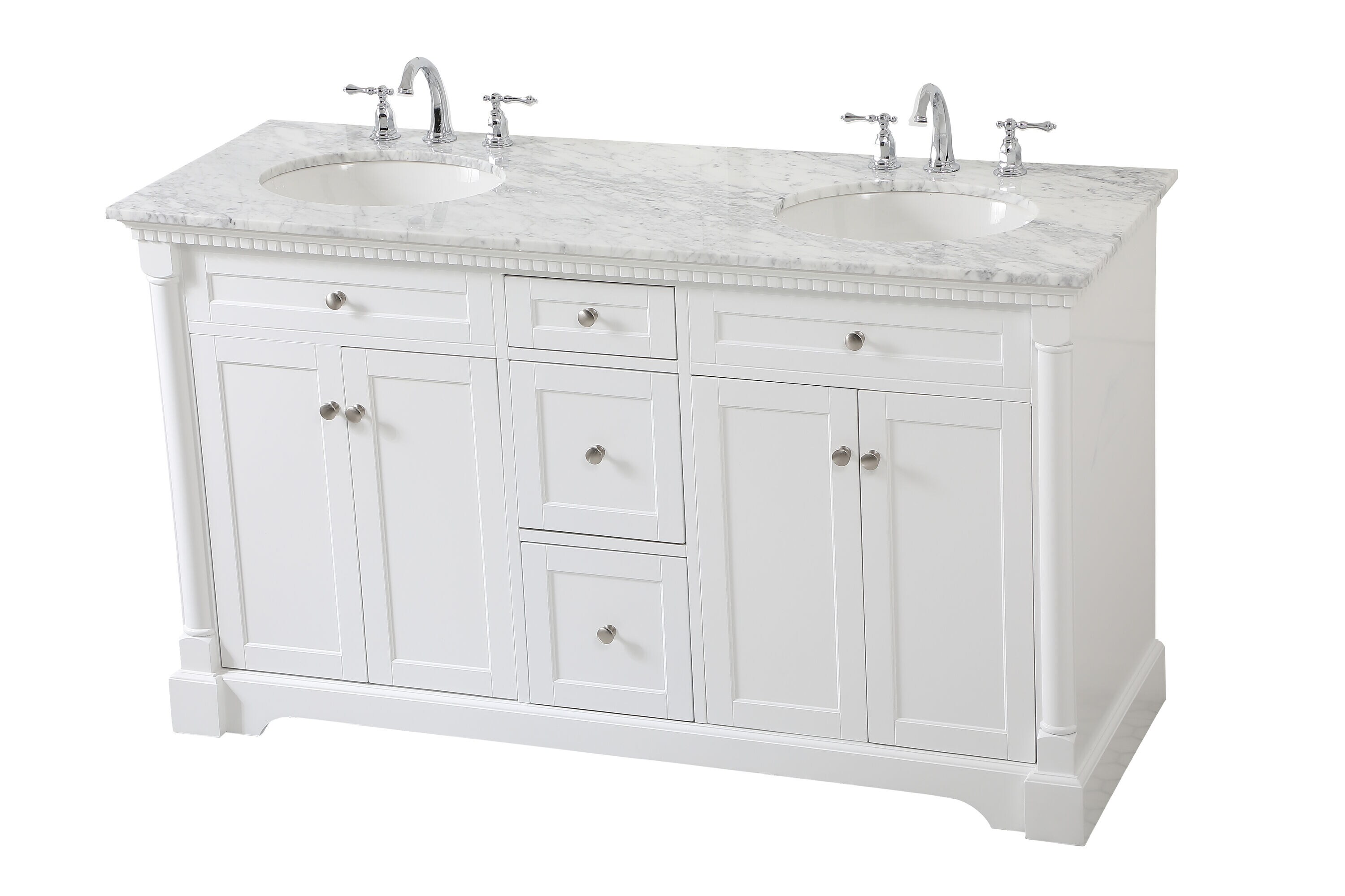 Elegant Decor HF159180DWH Bath-Vanity-Combo - View #9