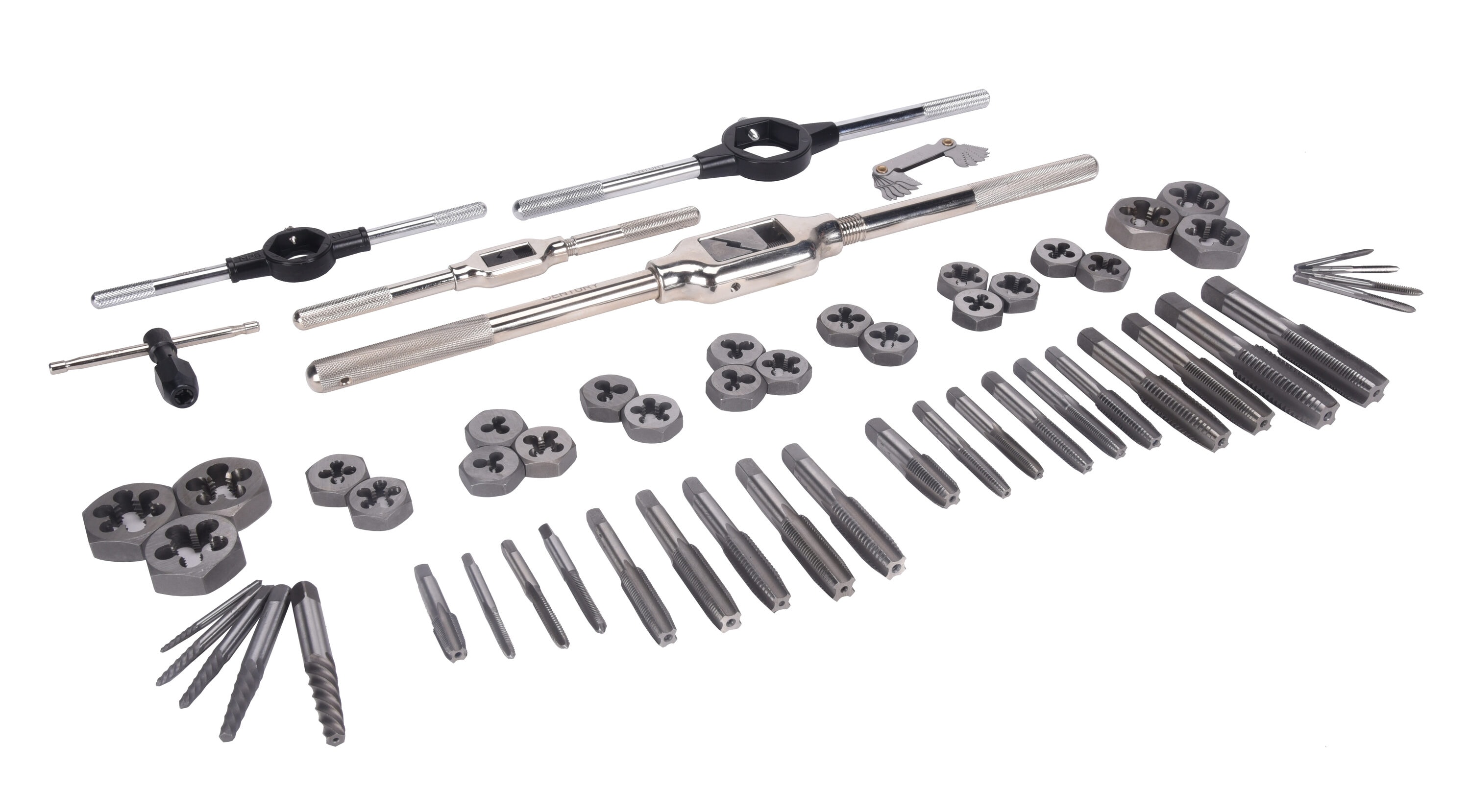 Century Drill & Tool 58-Piece Standard (Sae) Tap and Die Set 98958