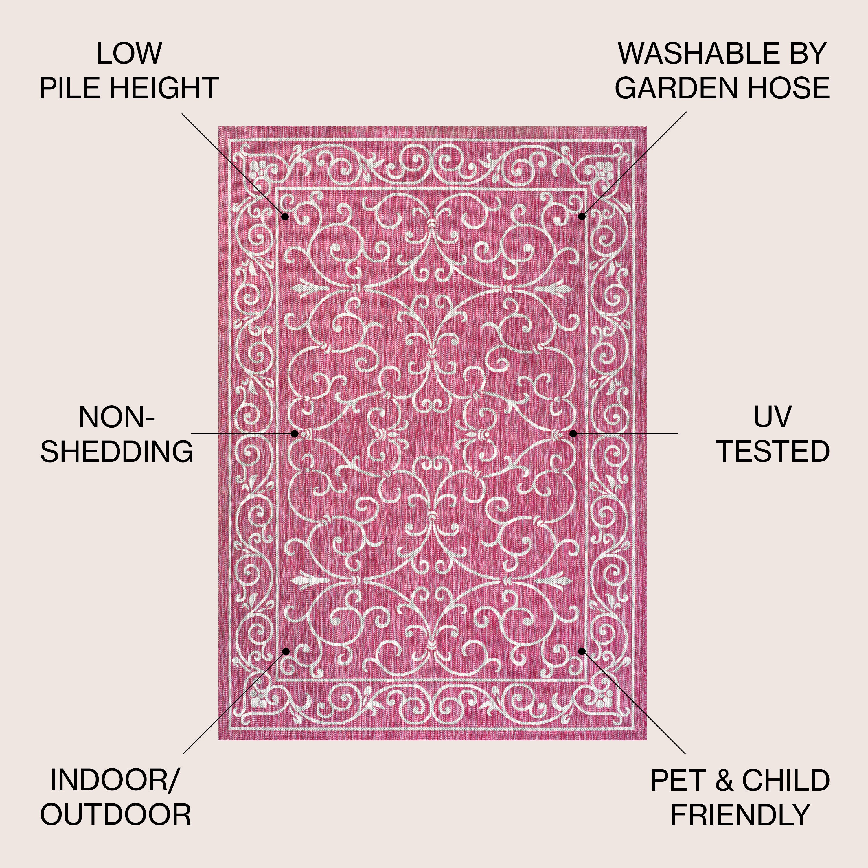 JONATHAN  Y SMB106J-5R rugs - View #2