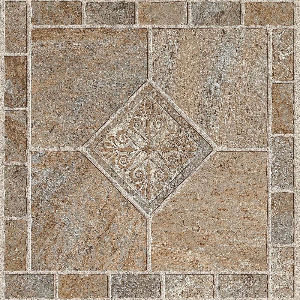 Armstrong Flooring Multicolor 2.6-mil x 12-in W x 12-in L Water Resistant  Peel and Stick Vinyl Tile Flooring (1-sq ft/ Piece) in the Vinyl Tile  department at