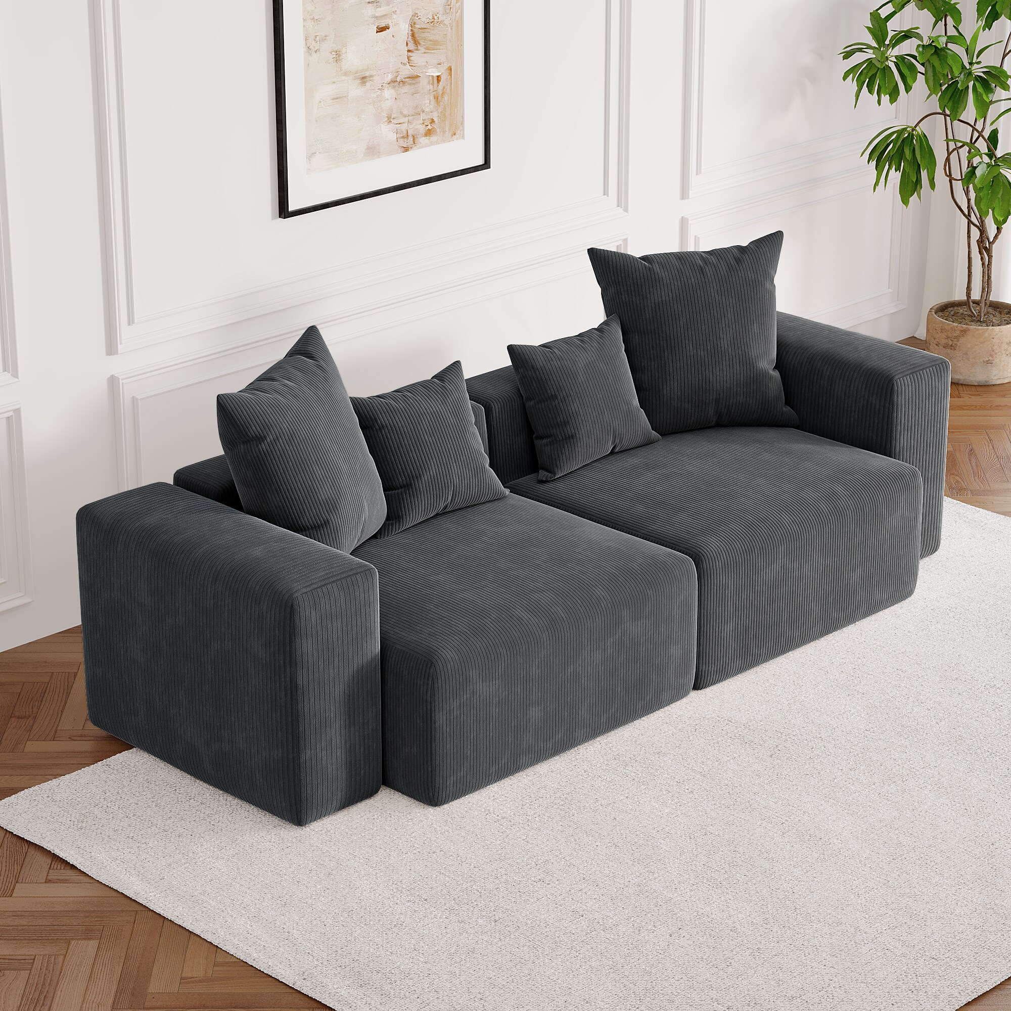 Dreamsidea LS-CS15-2AC-03 Sofas-Loveseats - View #3