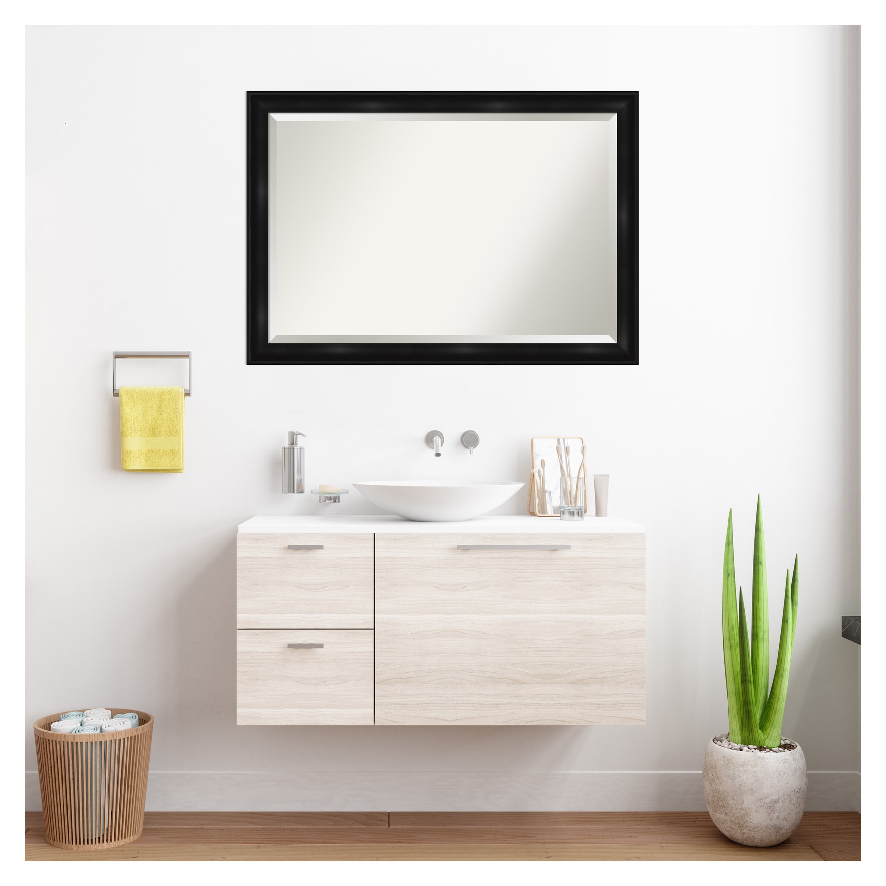 Amanti Art DSW4593654 Framed-Bath-Mirrors - View #6