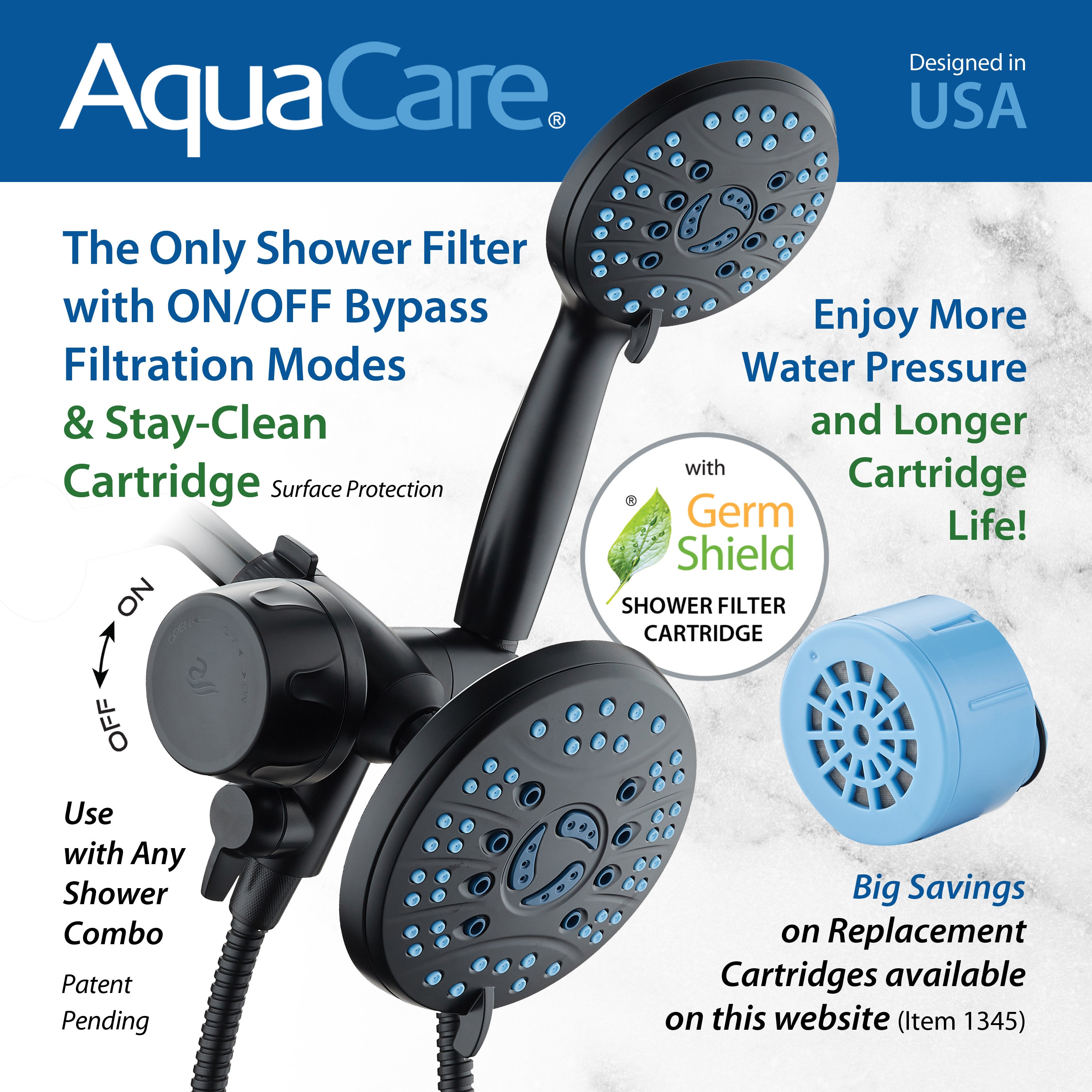 AquaCare 1332 Shower-Head-Filters - View #4