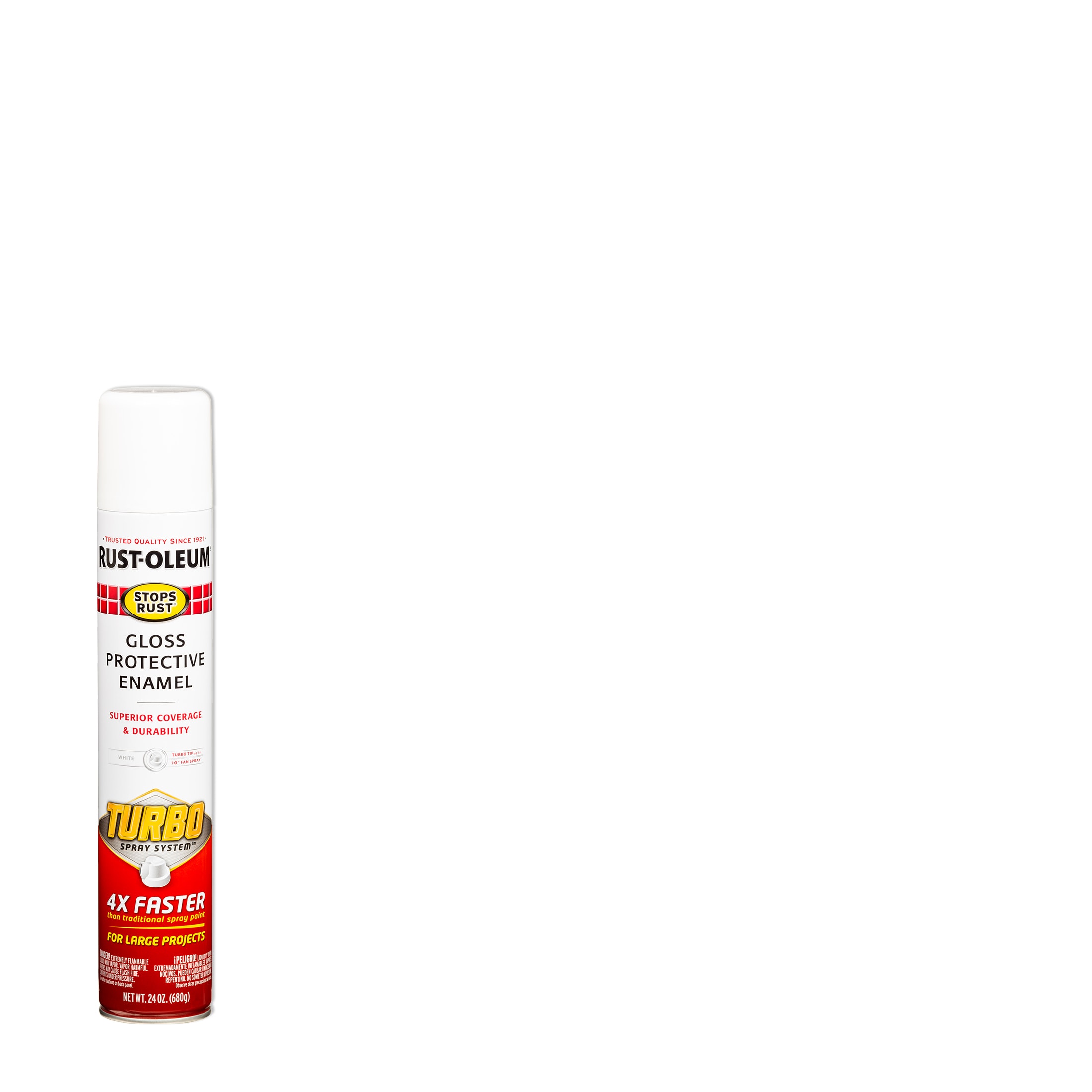 Rust-Oleum Universal Satin White Spray Paint and Primer In One (NET WT.  12-oz)
