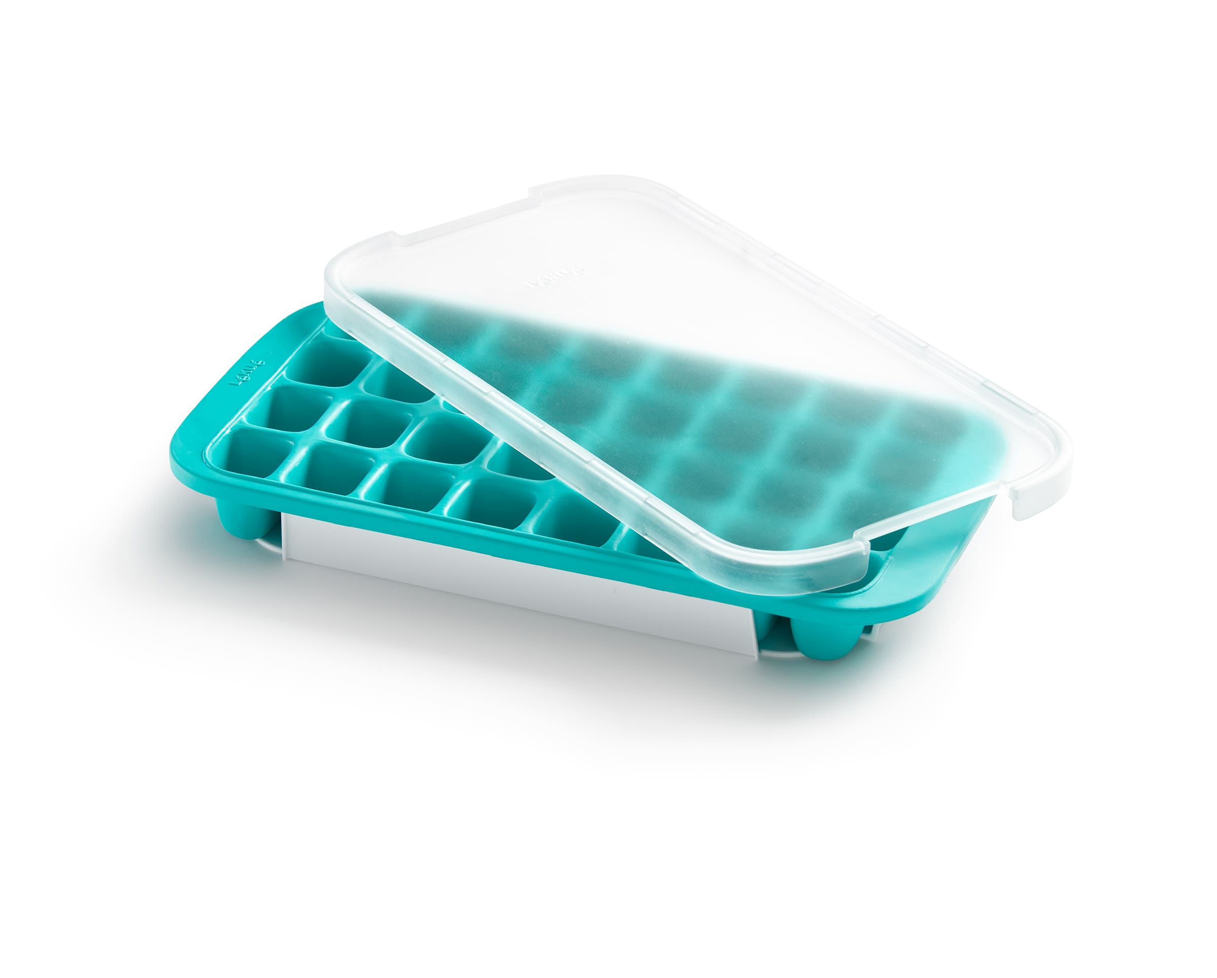 Lekue 0620100V08C050  Industrial Silicone Ice Cube Tray Blue