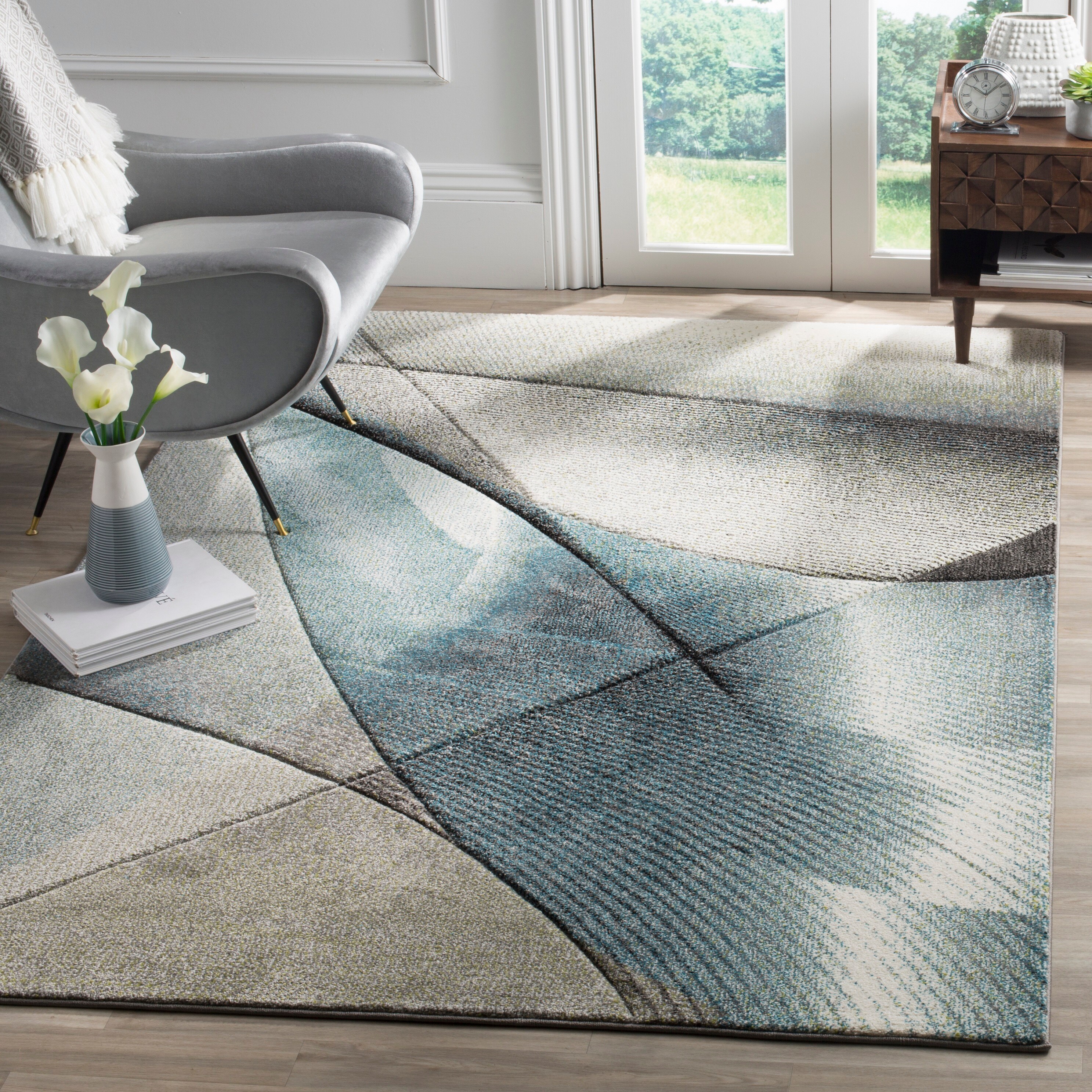 Safavieh HLW715D-7SQ rugs - View #2