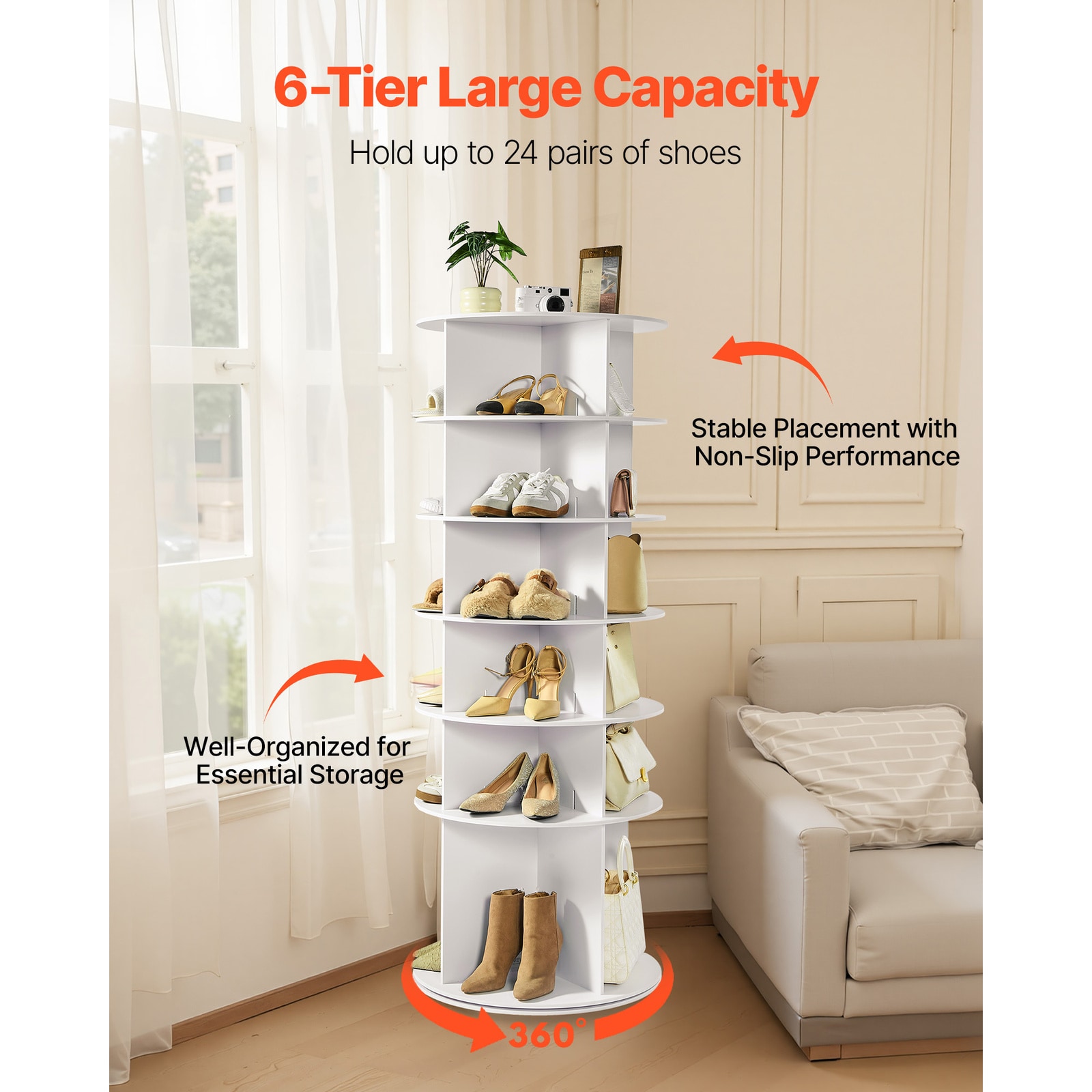 Mecale YAS-ZOQLX6 Shoe-Racks - View #4