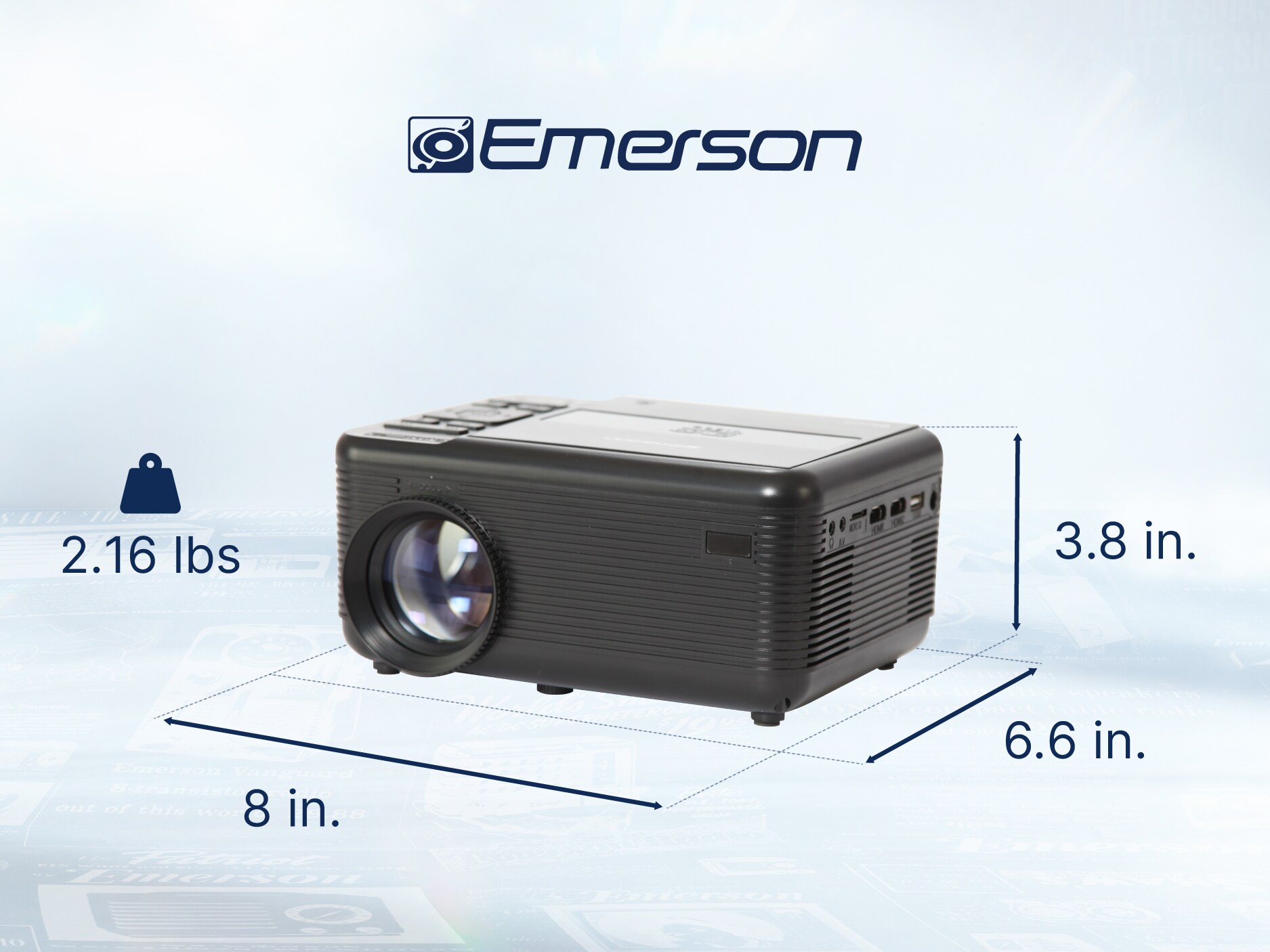 Emerson EVP-2500 projectors - View #3
