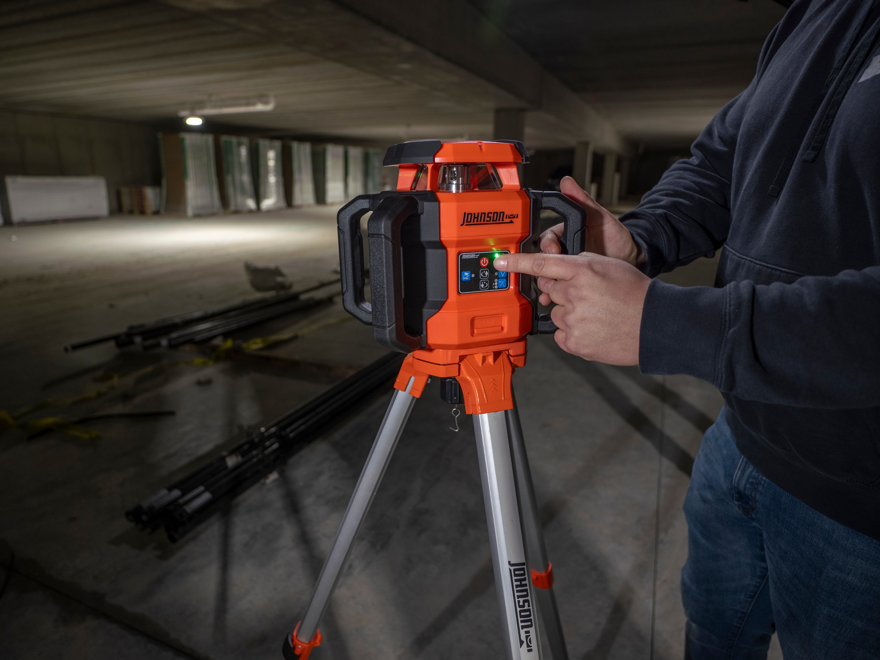 Johnson Level JRT300-GNHV-K Laser-Level - View #5
