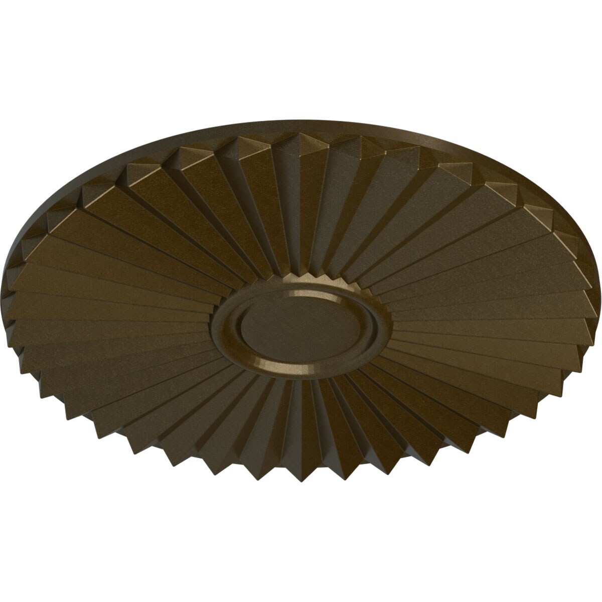 Ekena Millwork CM20SHBRS Ceiling-Medallions - View #2