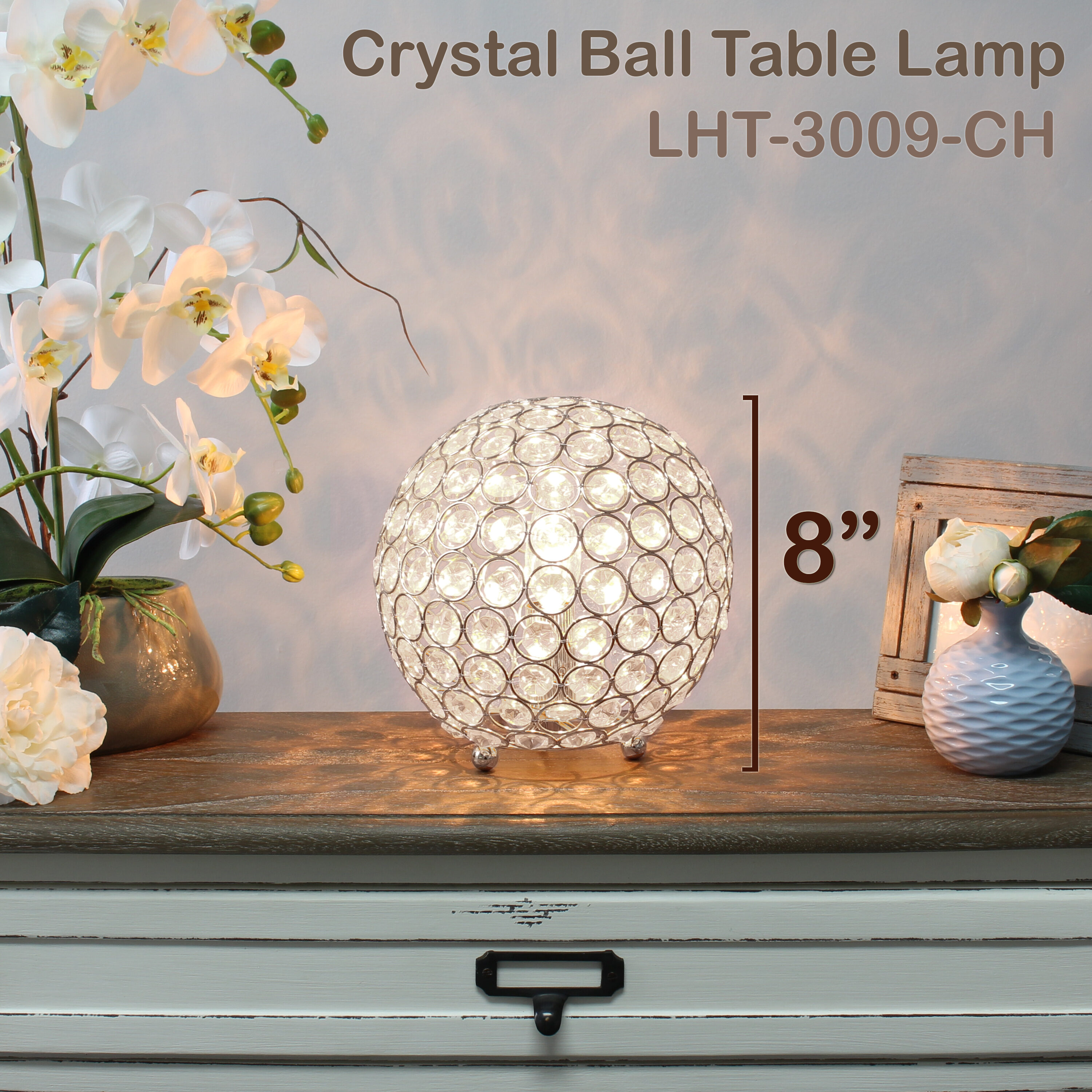 Lalia Home LHT-3009-CH Table-Lamps - View #7