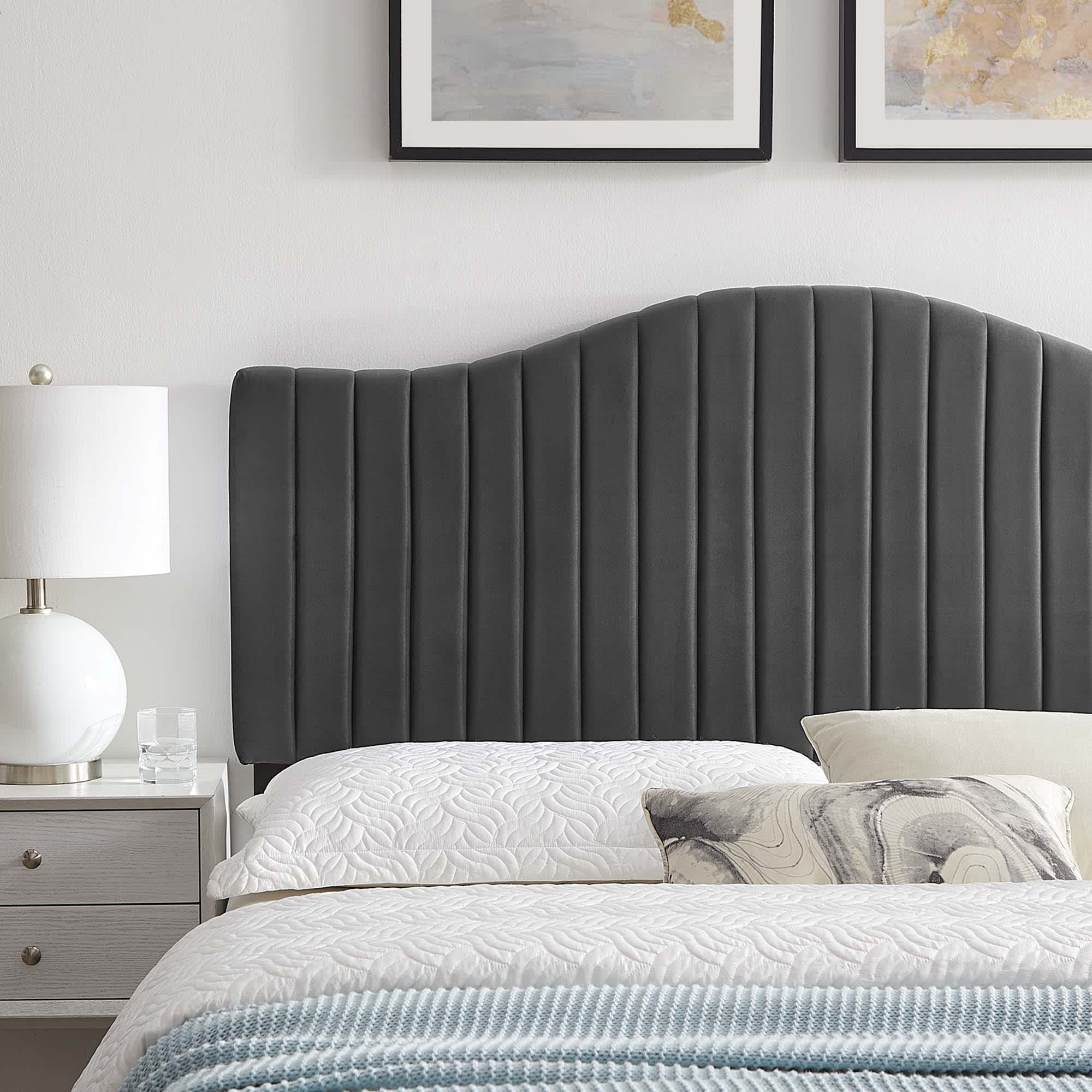 Modway MOD-6558-CHA Upholstered-Headboards - View #9