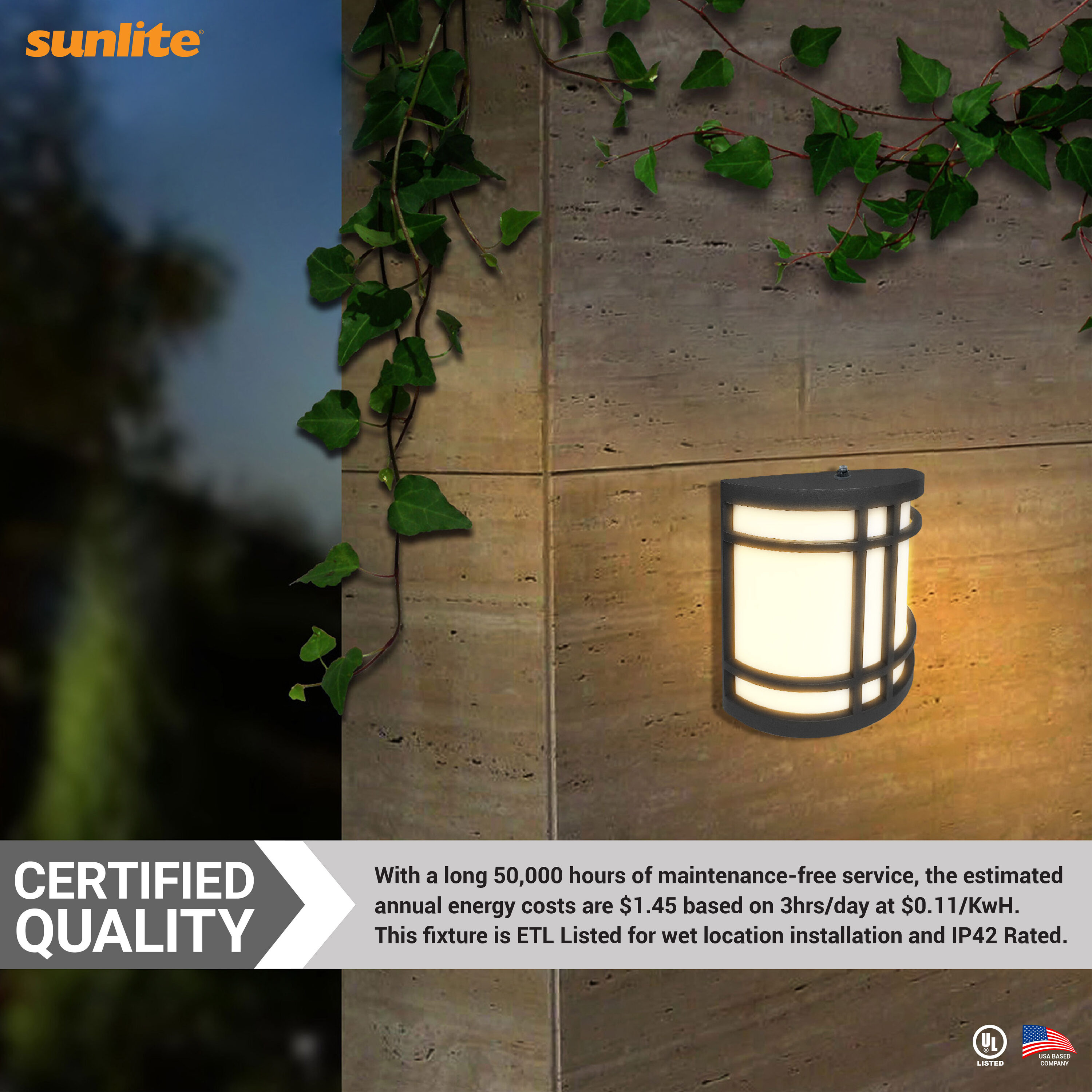 Sunlite LW07201 Outdoor-Wall-Lighting - View #5