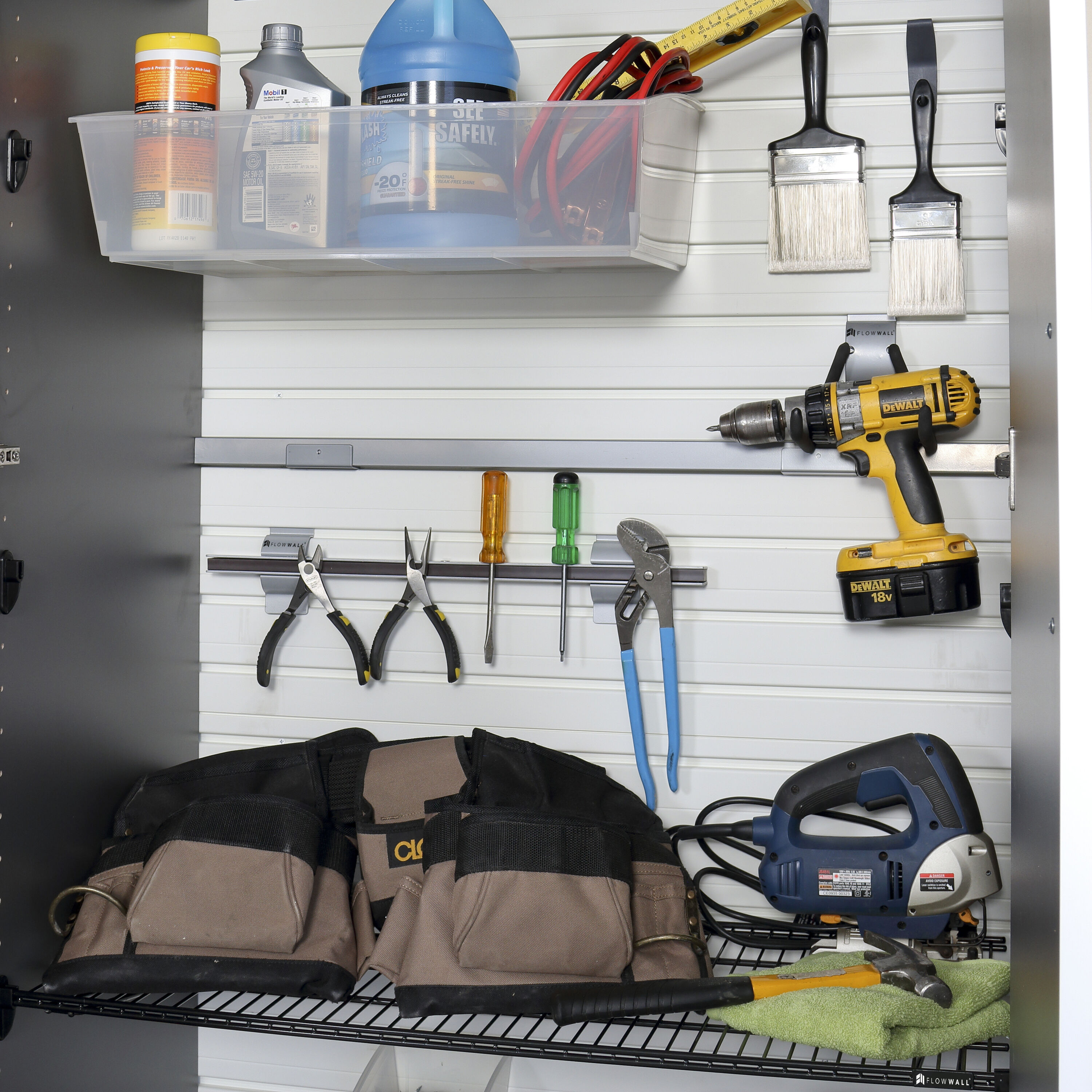 Flow Wall FSS-MB3417-2B Garage-Storage-Rail-Sys-Acc - View #6