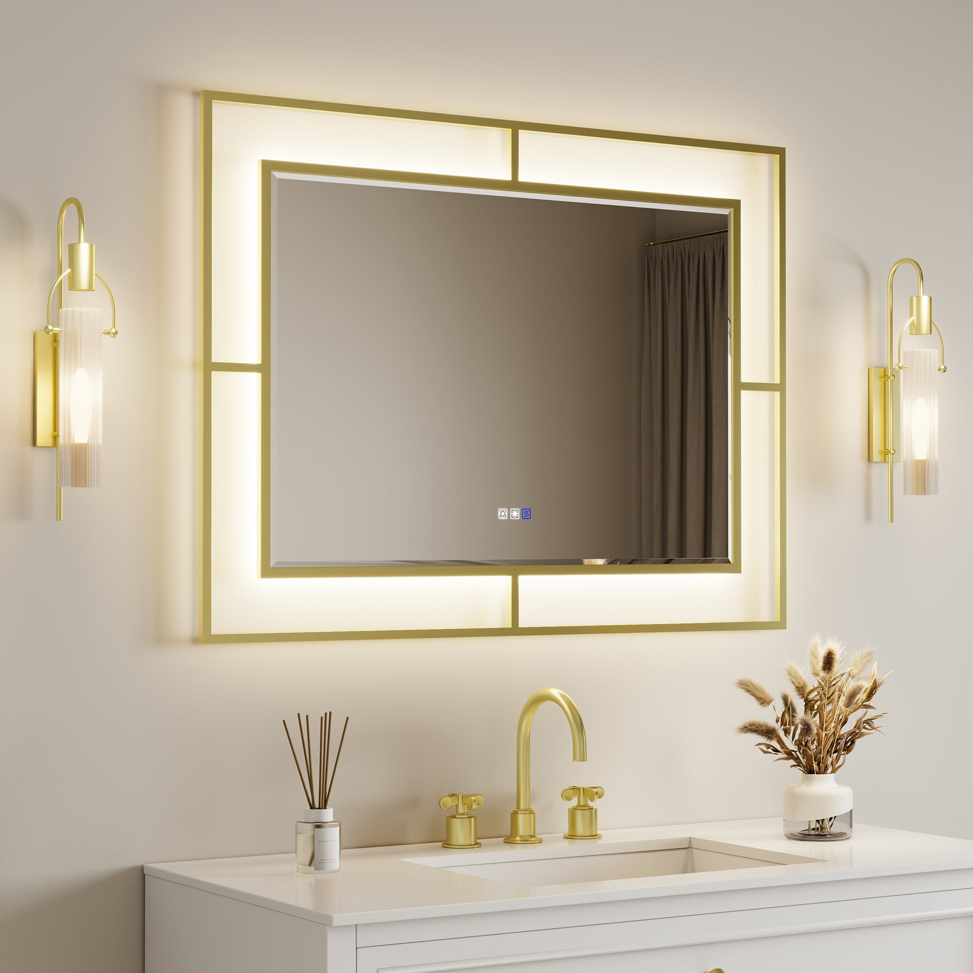 ExBrite EXBM4836V10GXX Framed-Bath-Mirrors - View #12