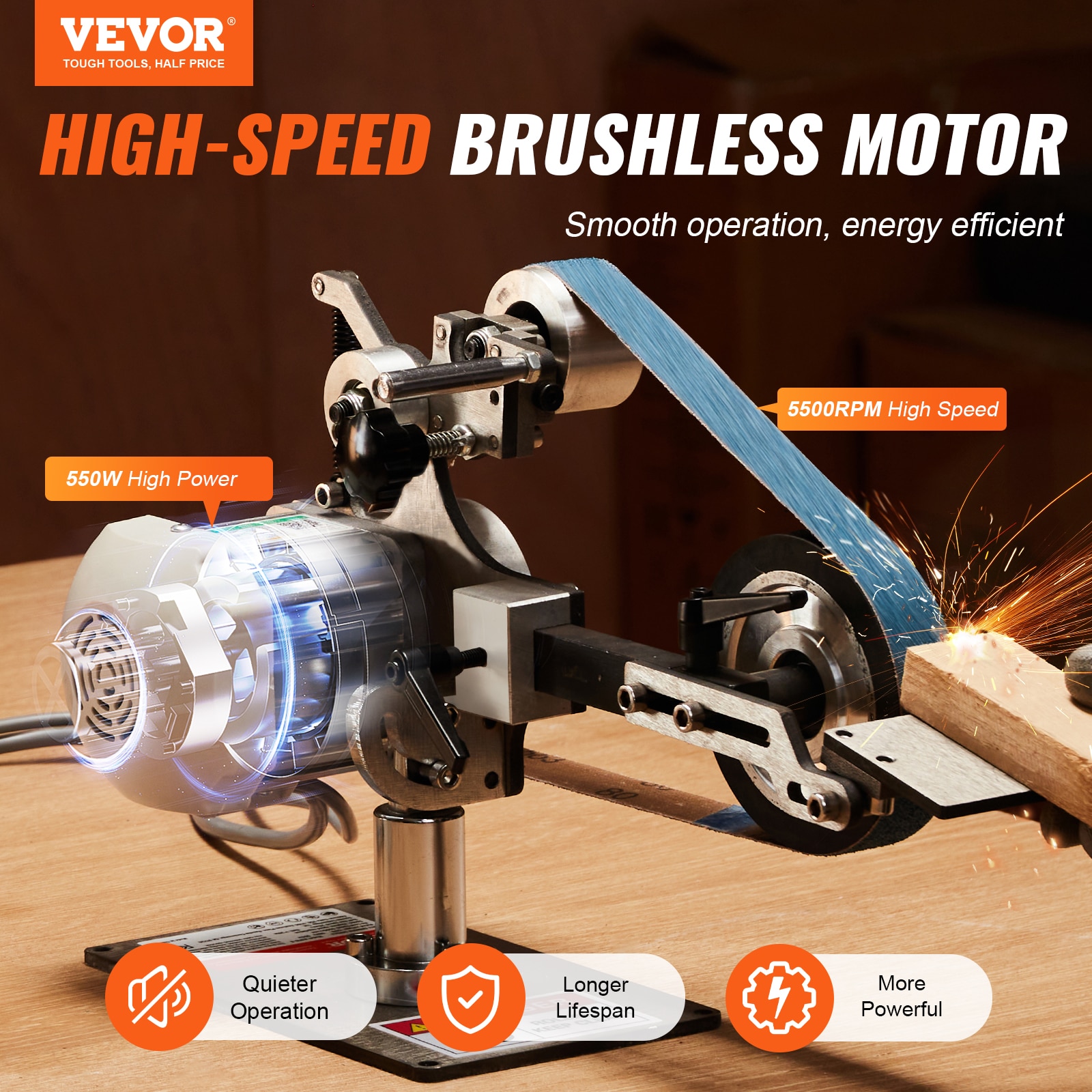 VEVOR SDMC550W301ITG5FHV1 Cordless-Grinders - View #6