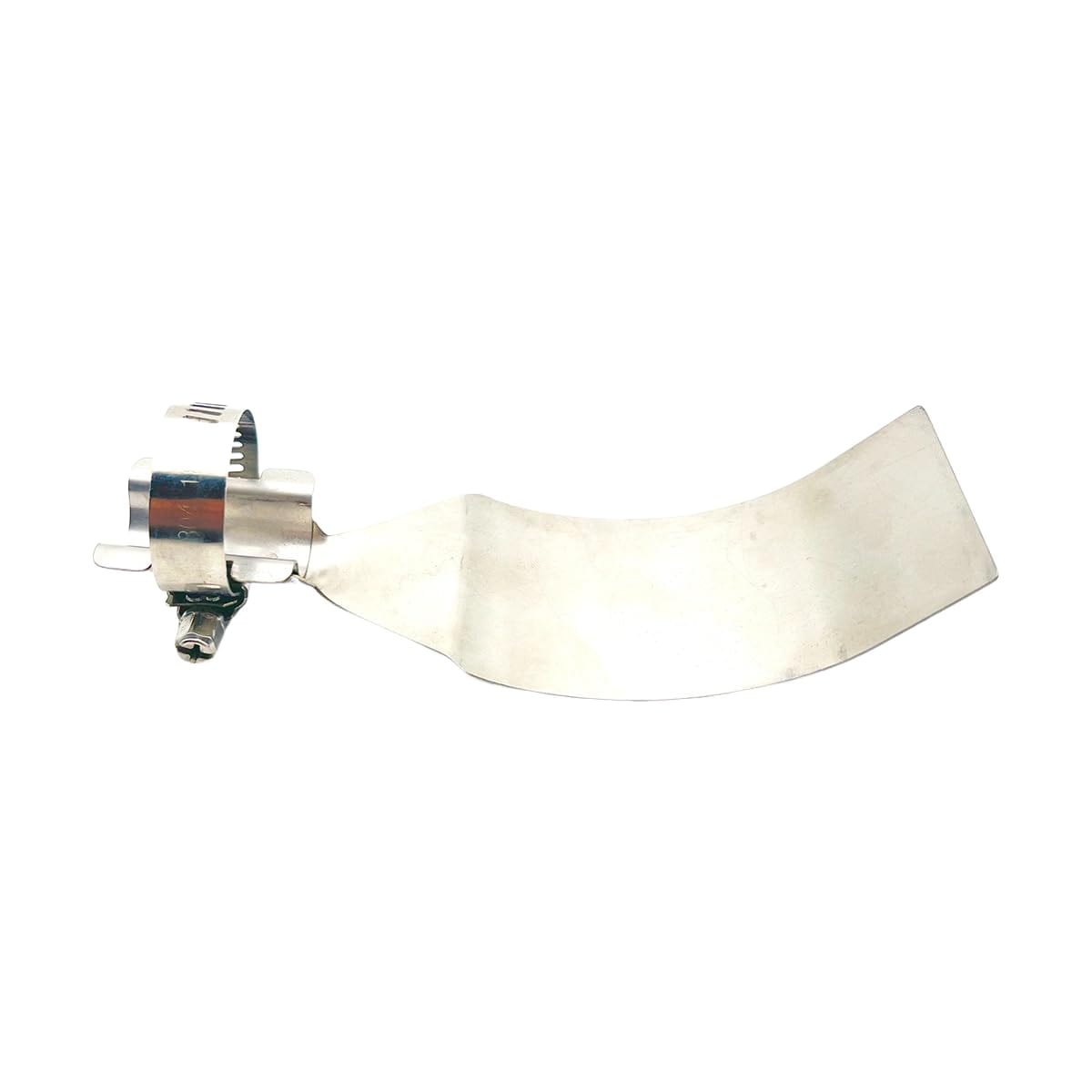 JVFCXXV  Torch Heat Deflector Shield 304 Material Flame Guard 2 Inch Width 4 Inch Height with Clamp Protects Pipes and Walls for Welding