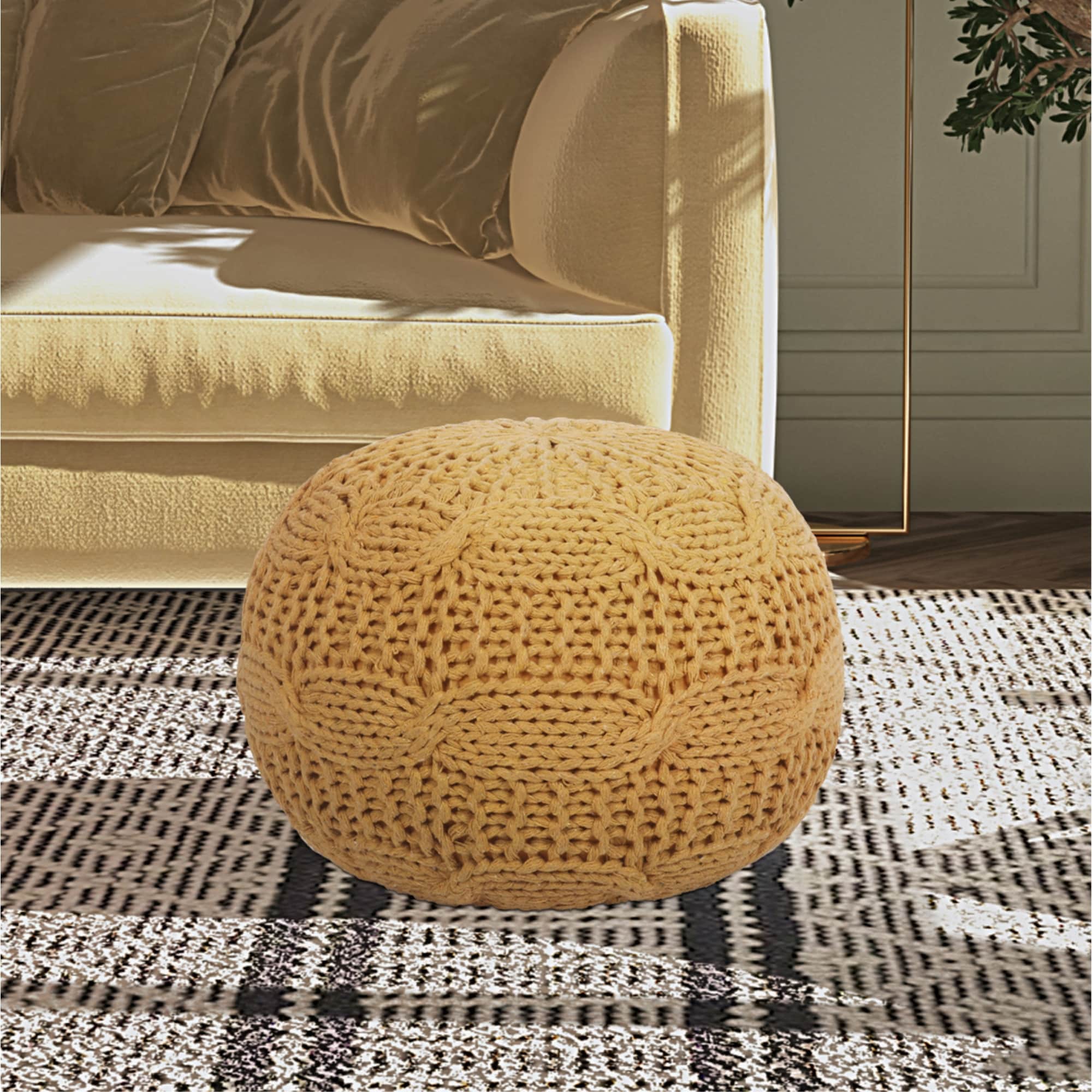 Loft Lyfe LPF408-21YL-LS Indoor-Ottomans - View #2