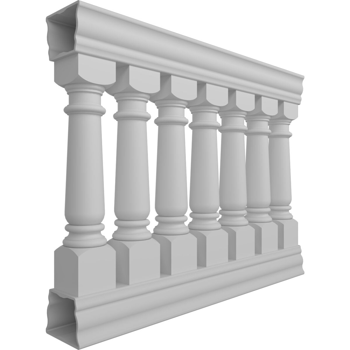 Ekena Millwork BALK40X048WED railings - View #3